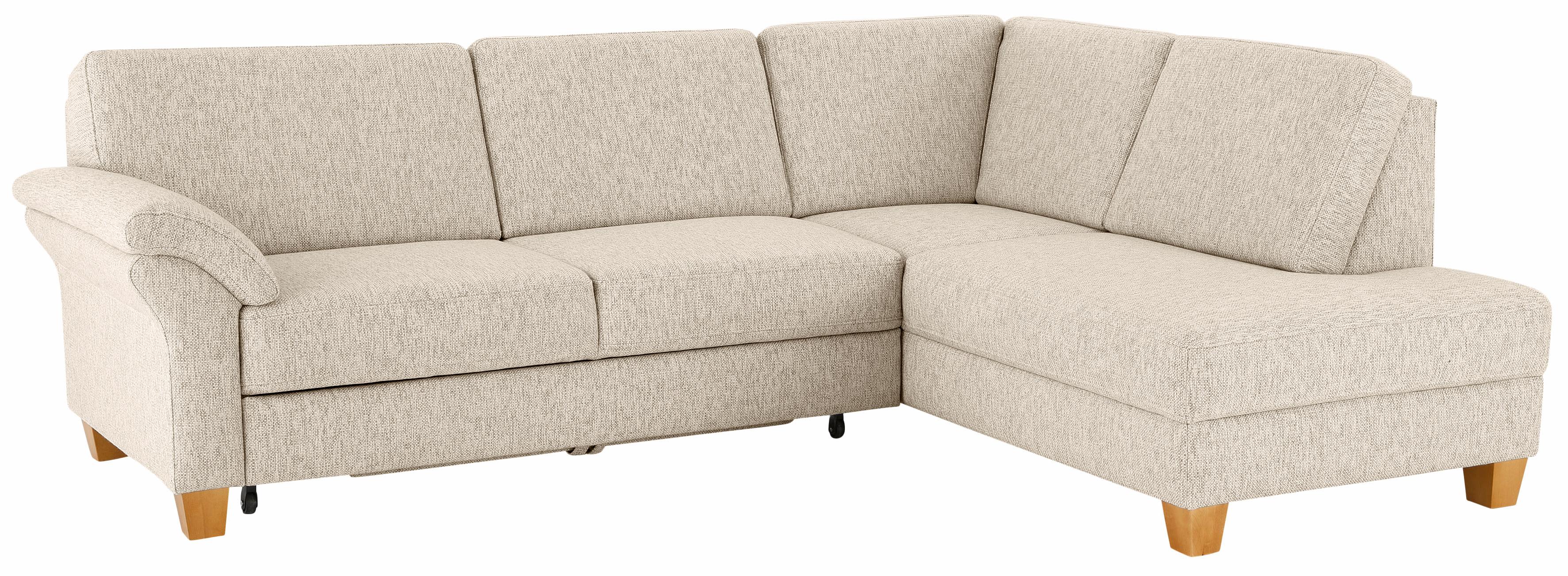 OTTO home Ecksofa "Borkum L-Form, B: 249 cm - OTTO. Verlässliche Qualität." mit Schlaffunktion, Eckcouch mit Federkern