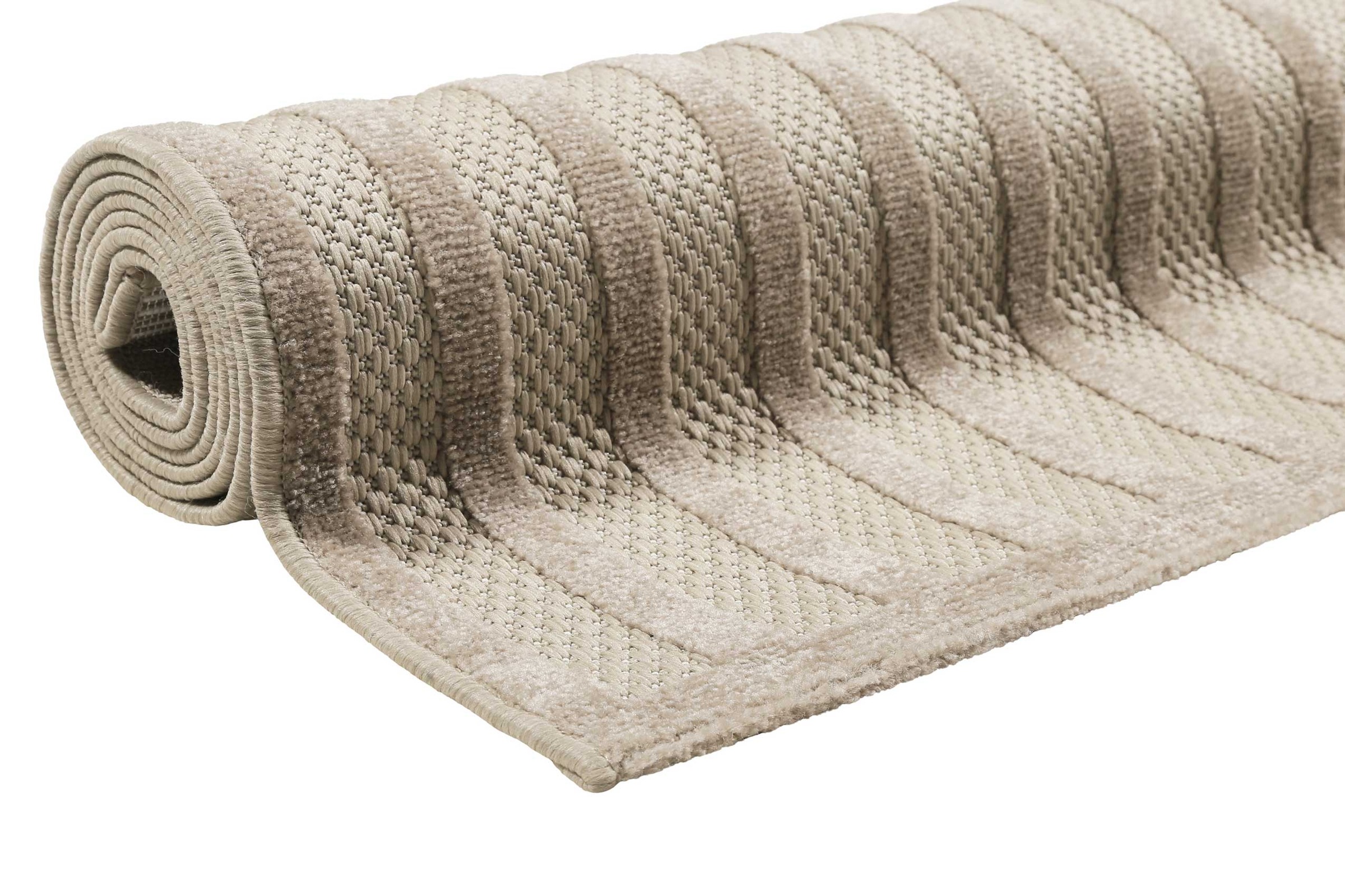 Esprit Outdoorteppich »Carolina  ESP-54227«, rechteckig, 6 mm Höhe, mit Hoch-Tief-Effekt, modern, robust, pflegeleicht, Terrasse, Küche