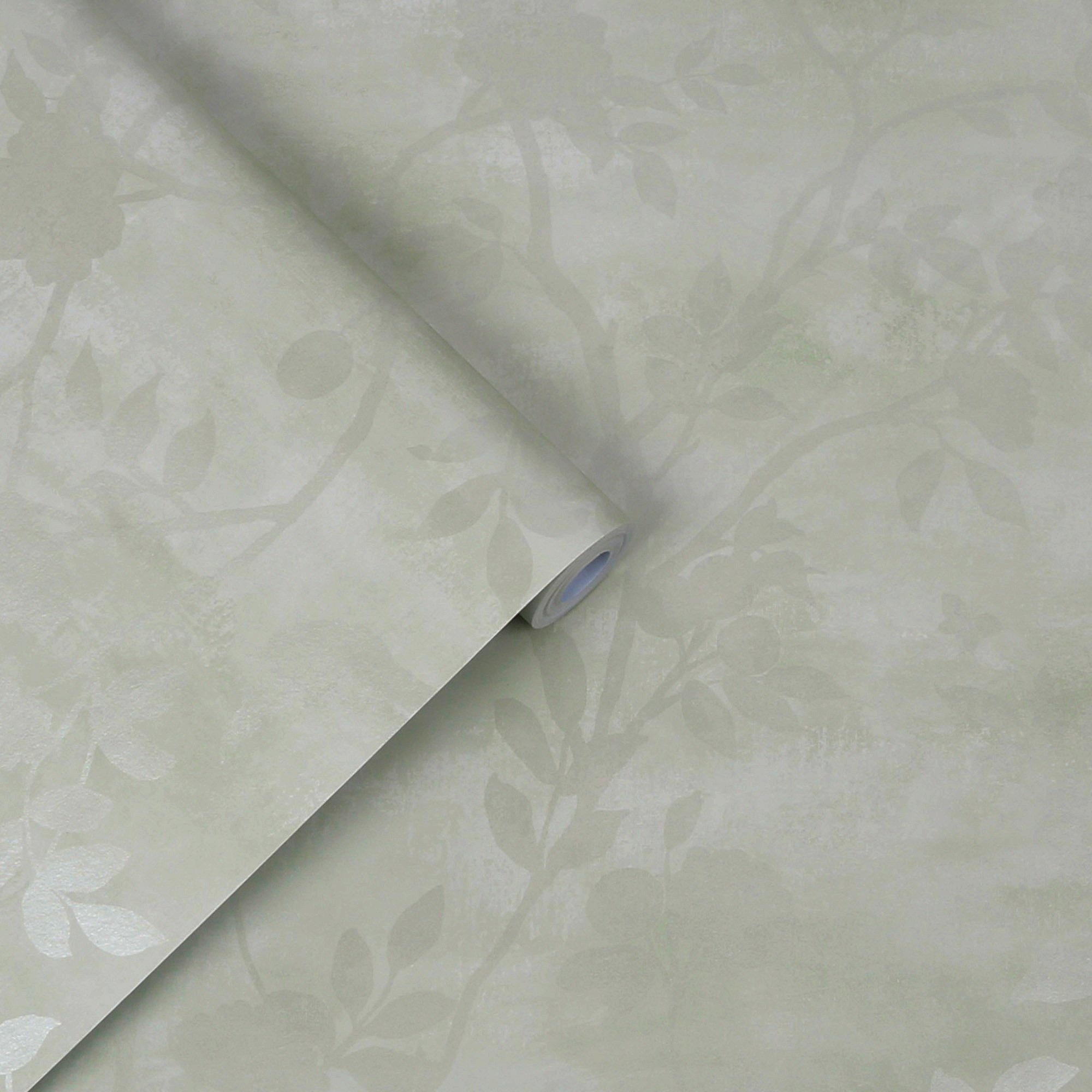 LAURA ASHLEY Vliestapete »Eglantine Silhouette« gemustert glatt FSC® zertifiziert, mit lebhaftem Druck, 10 Meter Länge