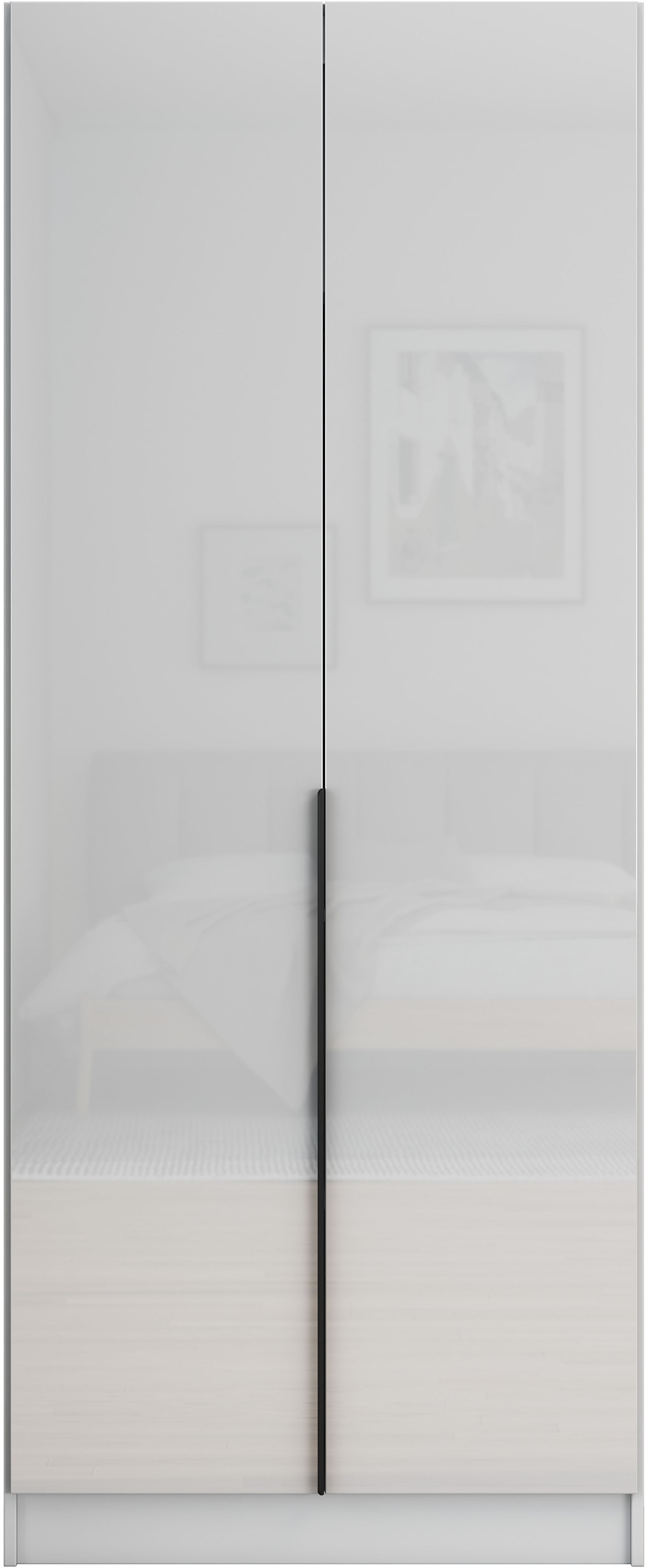 OTTO home Kleiderschrank "Annor Schlafzimmerschrank Breite 82cm hochglanz Schrank Garderobe"