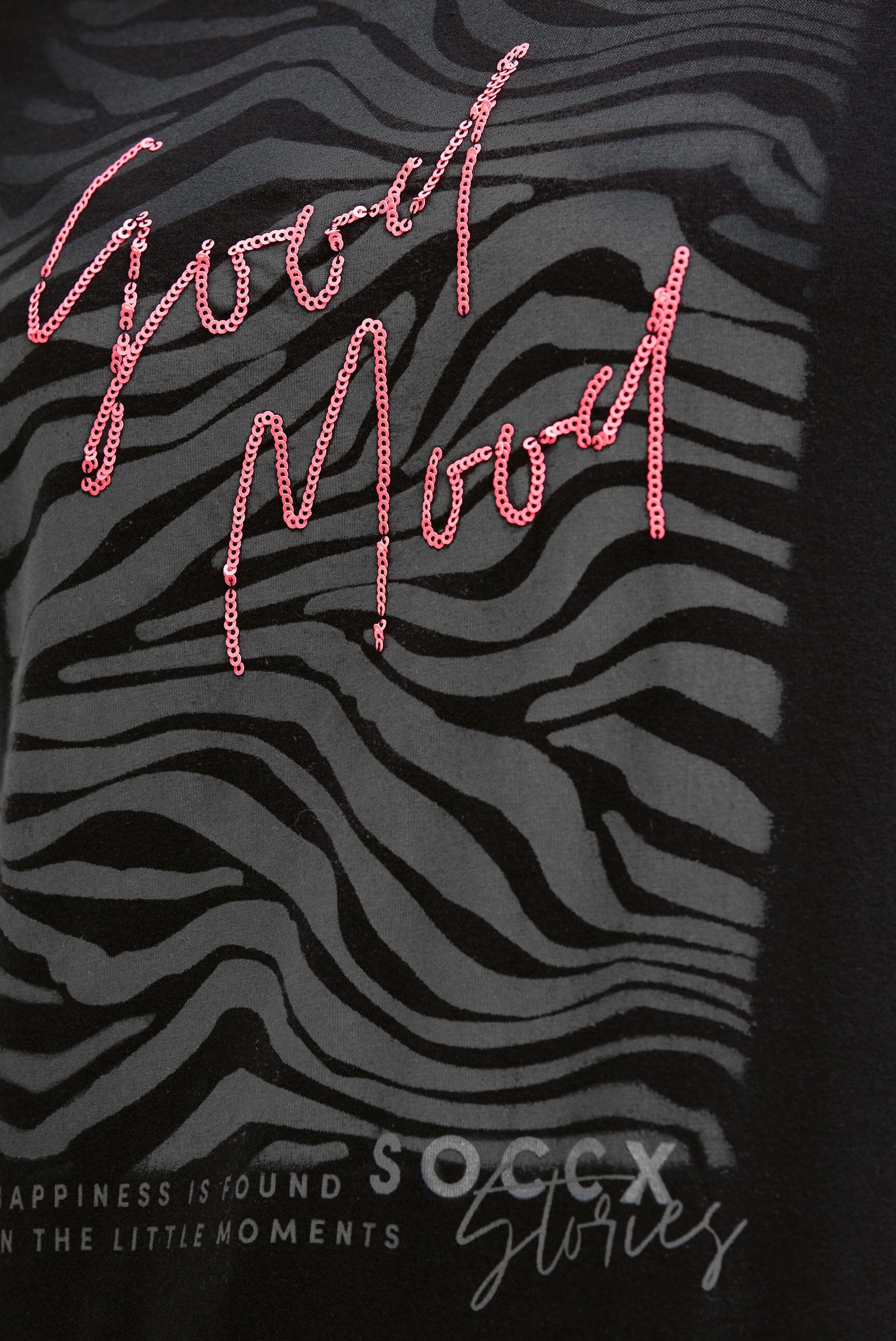 SOCCX Rundhalsshirt aus Baumwolle