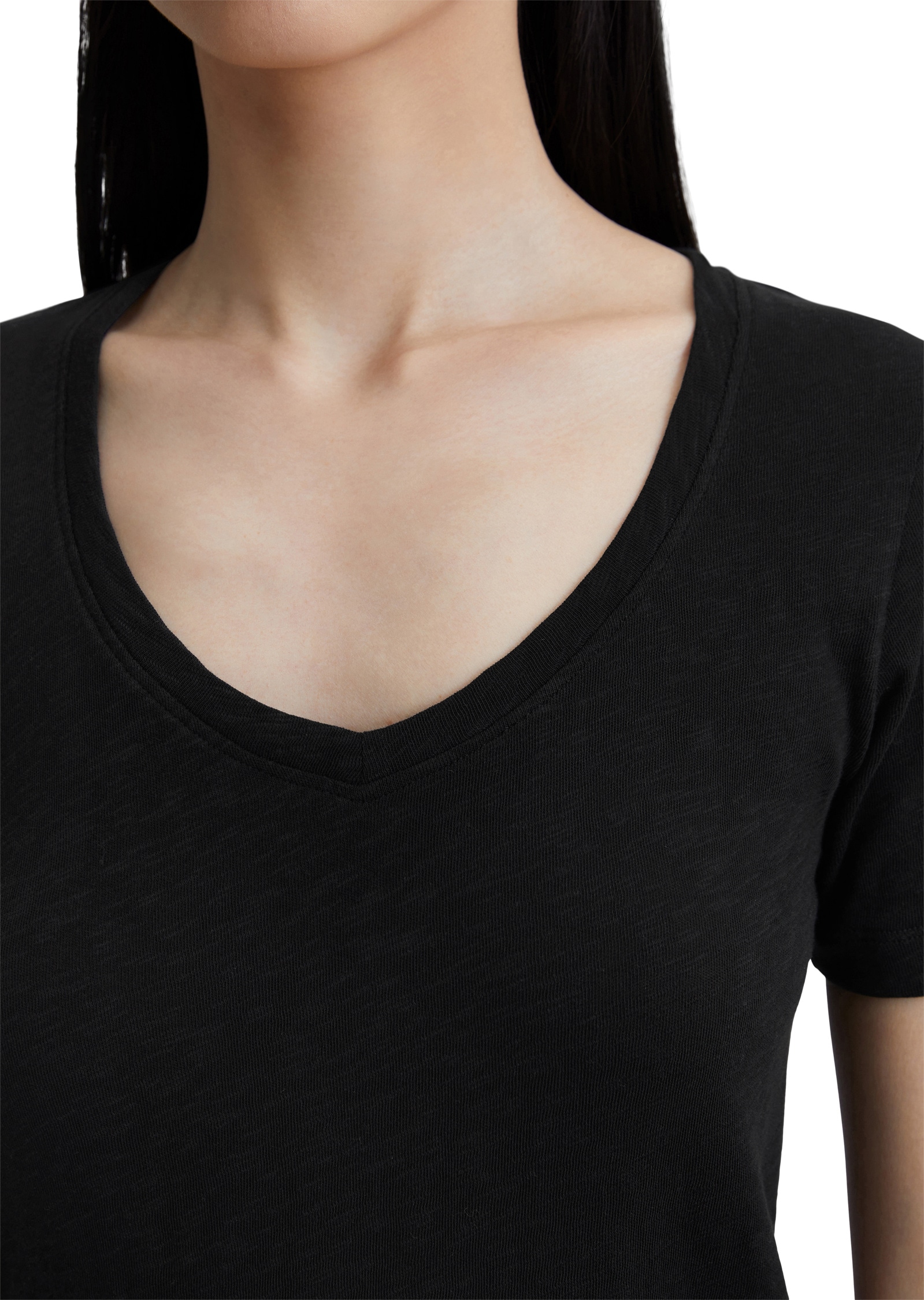 Marc O'Polo T-Shirt »aus Organic Cotton Slub Jersey«