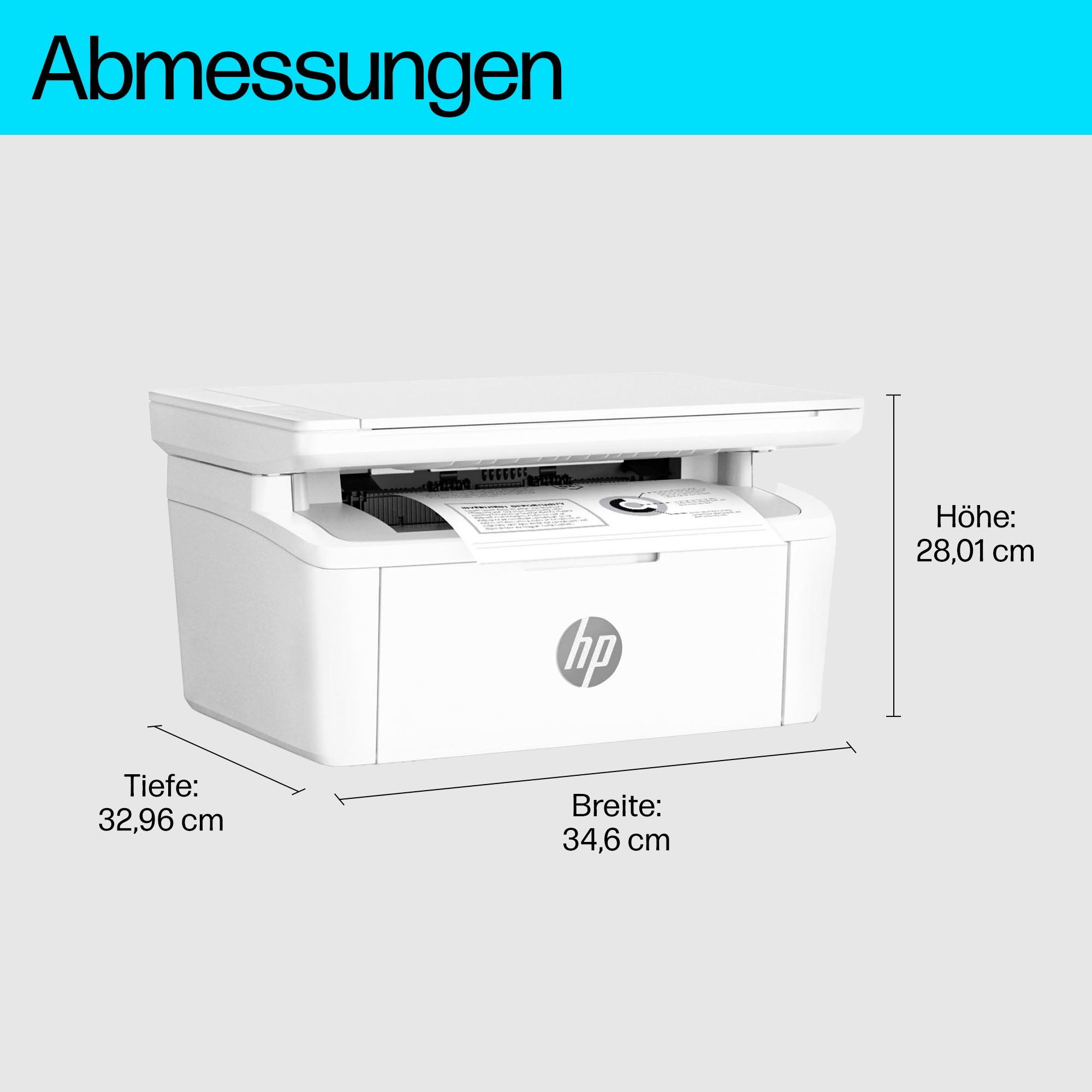 HP Multifunktionsdrucker »LaserJet MFP M140w«