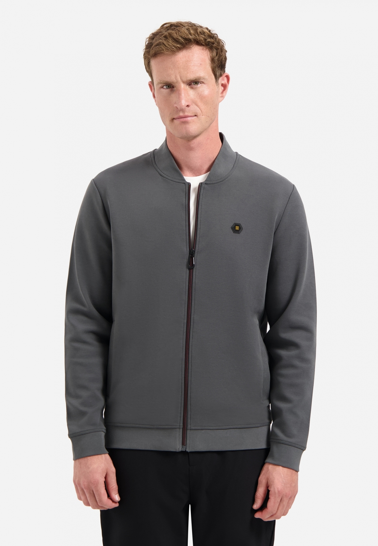 NO EXCESS Sweater "No Excess Bomberweste von Timeless Basics" günstig online kaufen