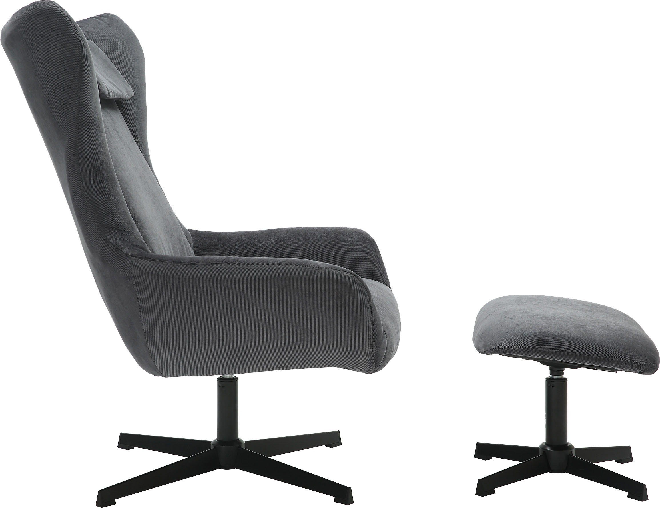 SalesFever Sessel, (Set, 2 St.), mit Drehfunktion