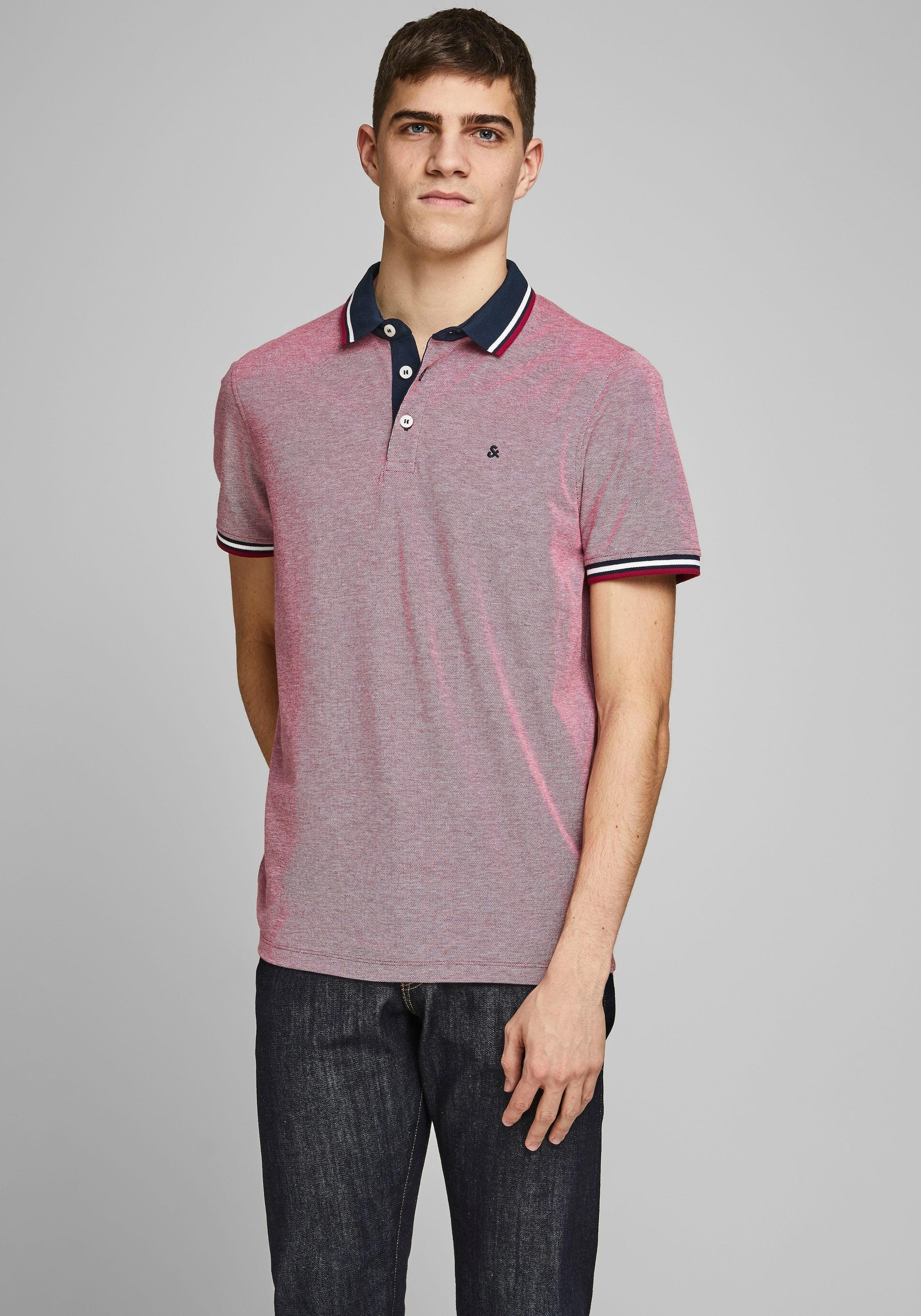 Jack & Jones Poloshirt "JJEPAULOS Poloshirt mit klassischem Kragen und figu günstig online kaufen