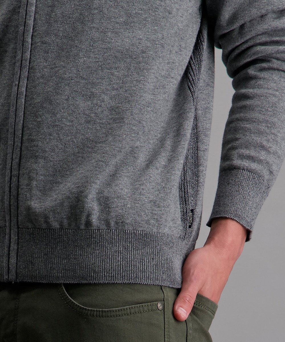 Pioneer Authentic Jeans Strickjacke, aus Baumwolle