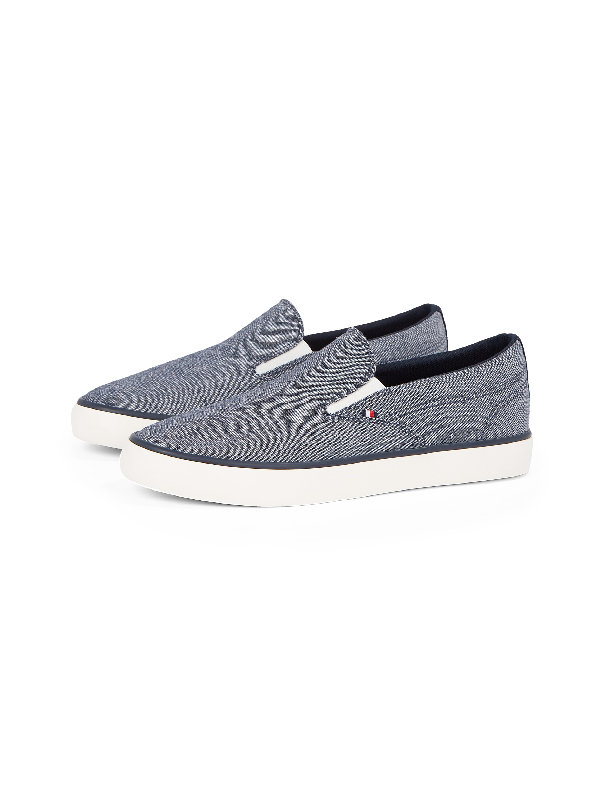 Tommy Hilfiger Slip-On Sneaker "TH HI VULC LOW SLIP ON CH", Freizeitschuh, günstig online kaufen