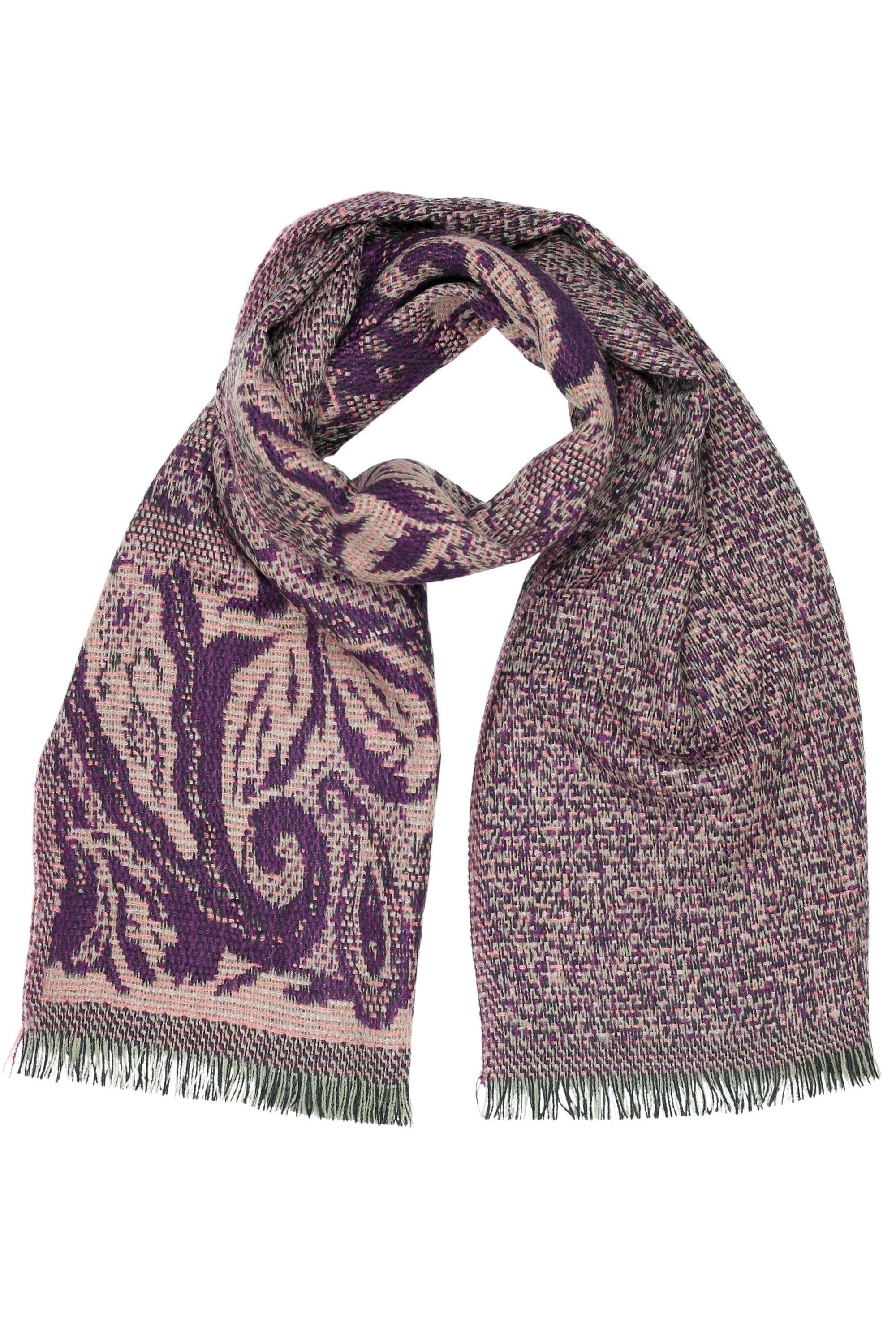 COLLEZIONE ALESSANDRO Wollschal »Paisley«, Made in Italy, modische Farbgebung