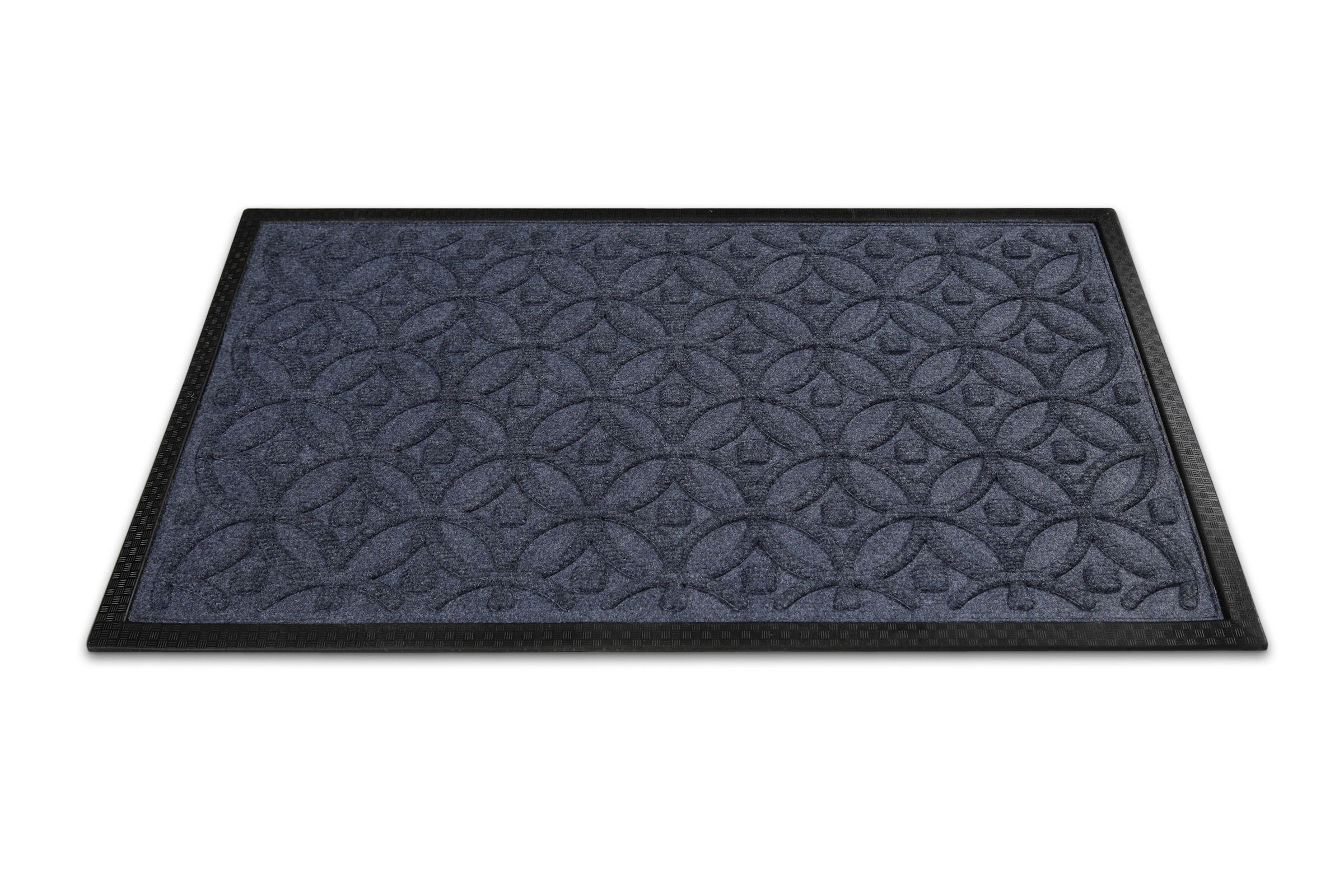 Wecon home Fußmatte "Midnight Mosaic" rechteckig 4 mm Höhe pflegeleicht, ru günstig online kaufen