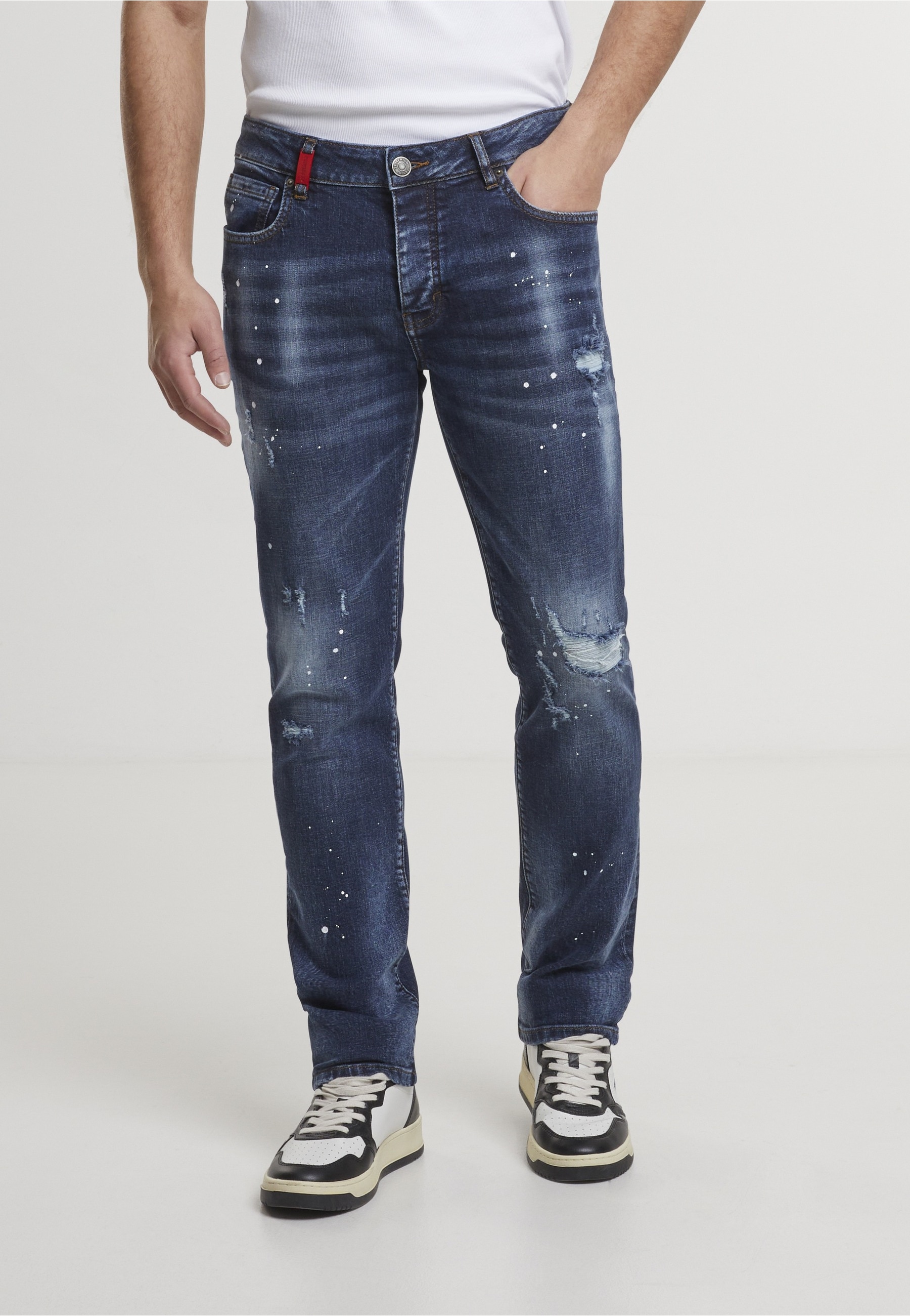 2Y Premium Bequeme Jeans »2Y Premium CARLOS DESTROYED SLIM FIT JEANS«