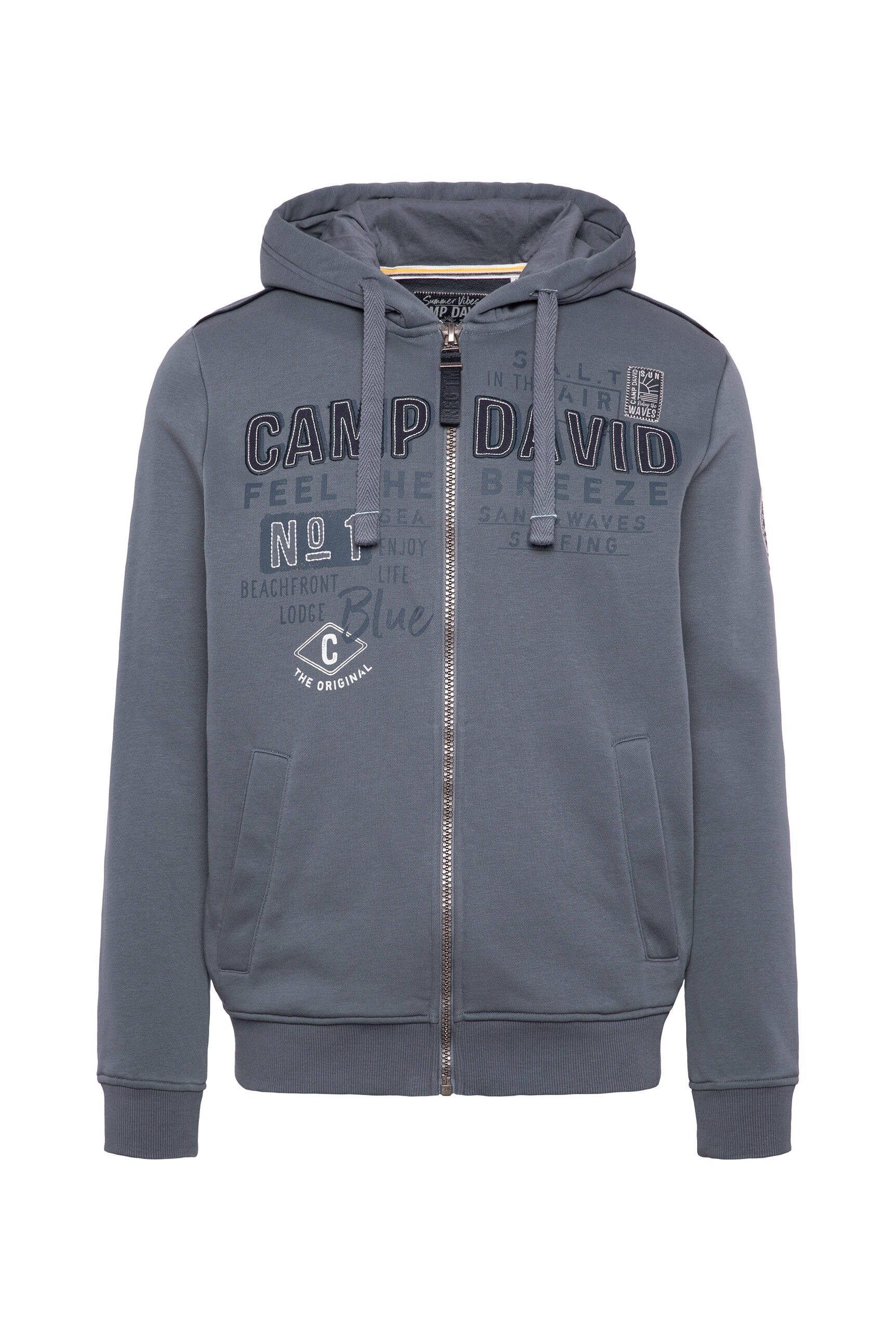 CAMP DAVID Kapuzensweatjacke, mit Baumwolle günstig online kaufen