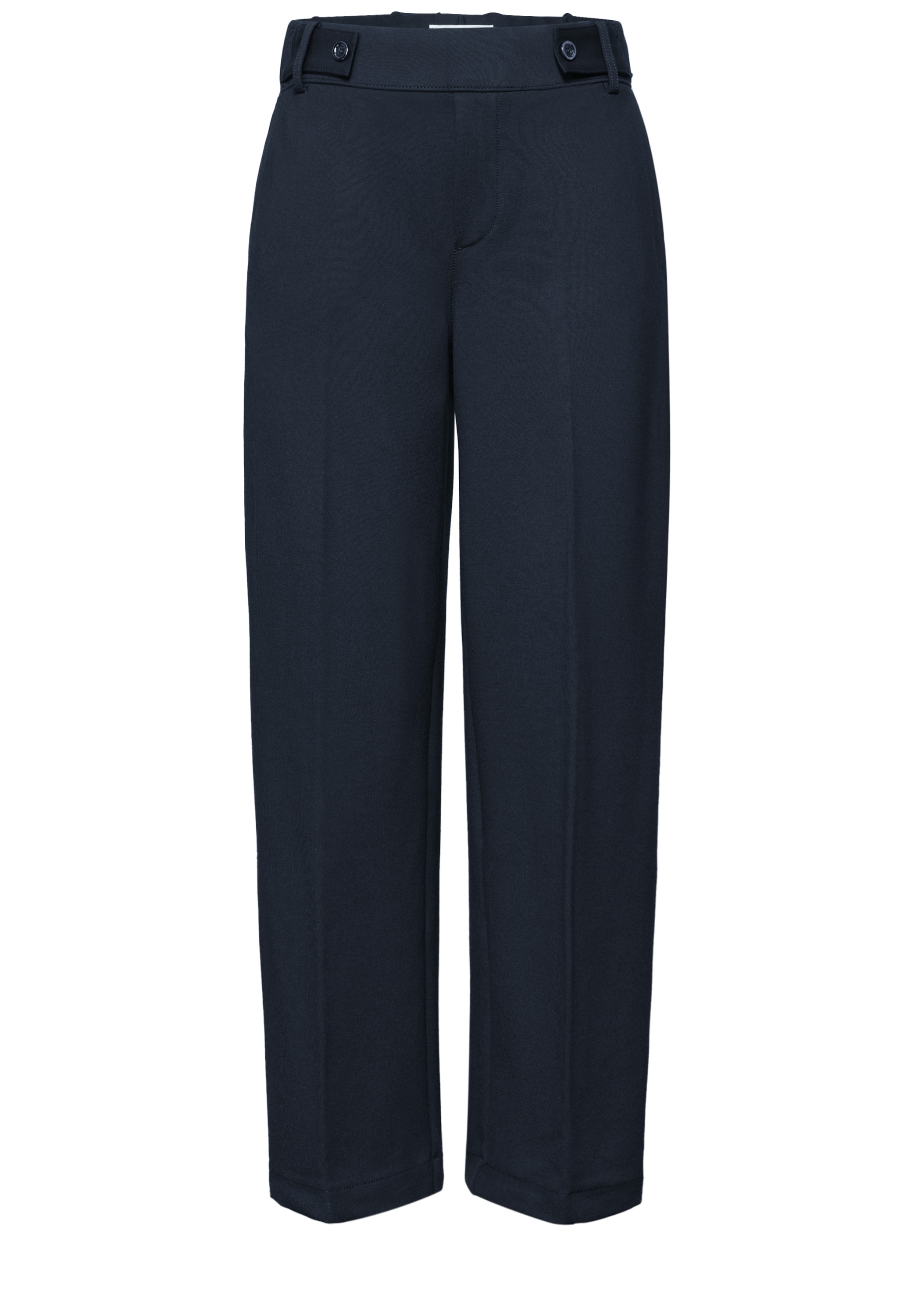 STREET ONE Stoffhose »Punto di Roma«  Punto di Roma Hose mit Knopfdetail