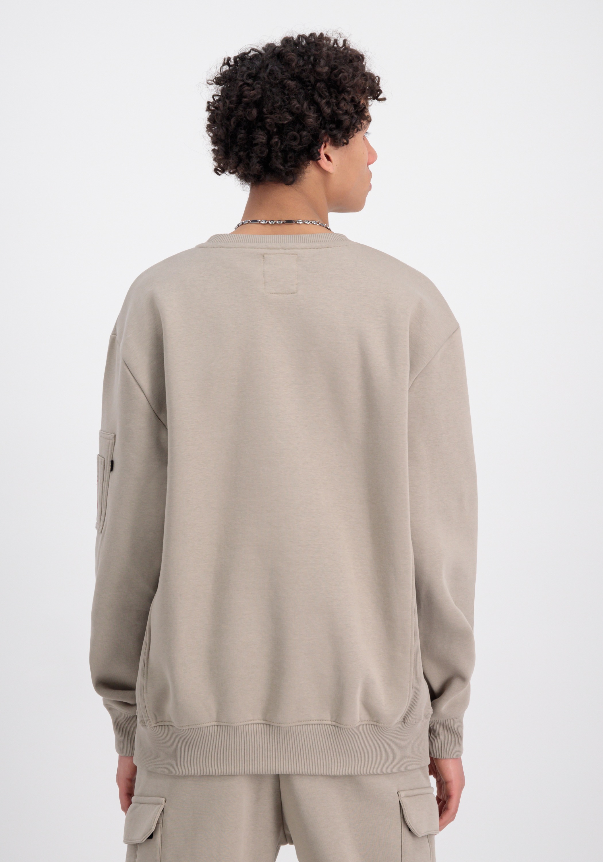 Alpha Industries Sweater "X-Fit Label Sweater" günstig online kaufen