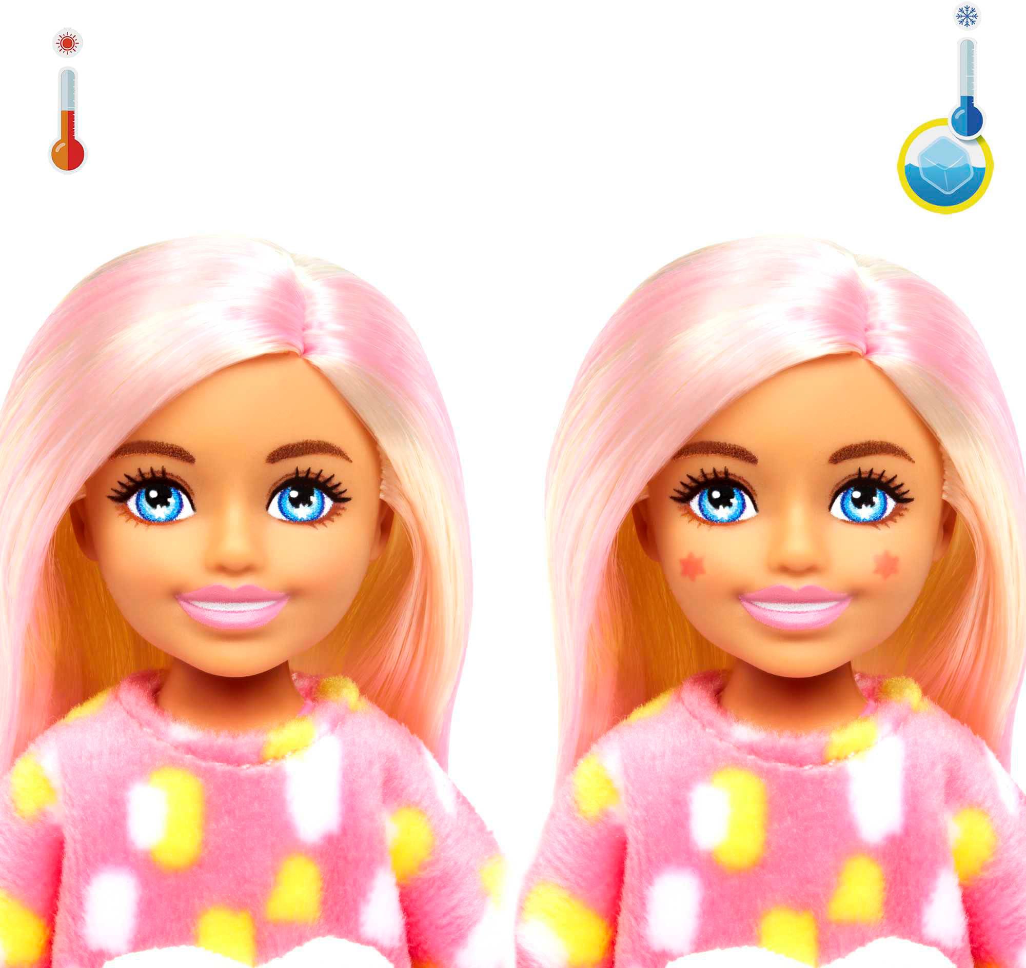 Barbie Anziehpuppe »Cutie Reveal, Chelsea im Affen-Kostüm (Dschungel-Serie)«, kleine Puppe
