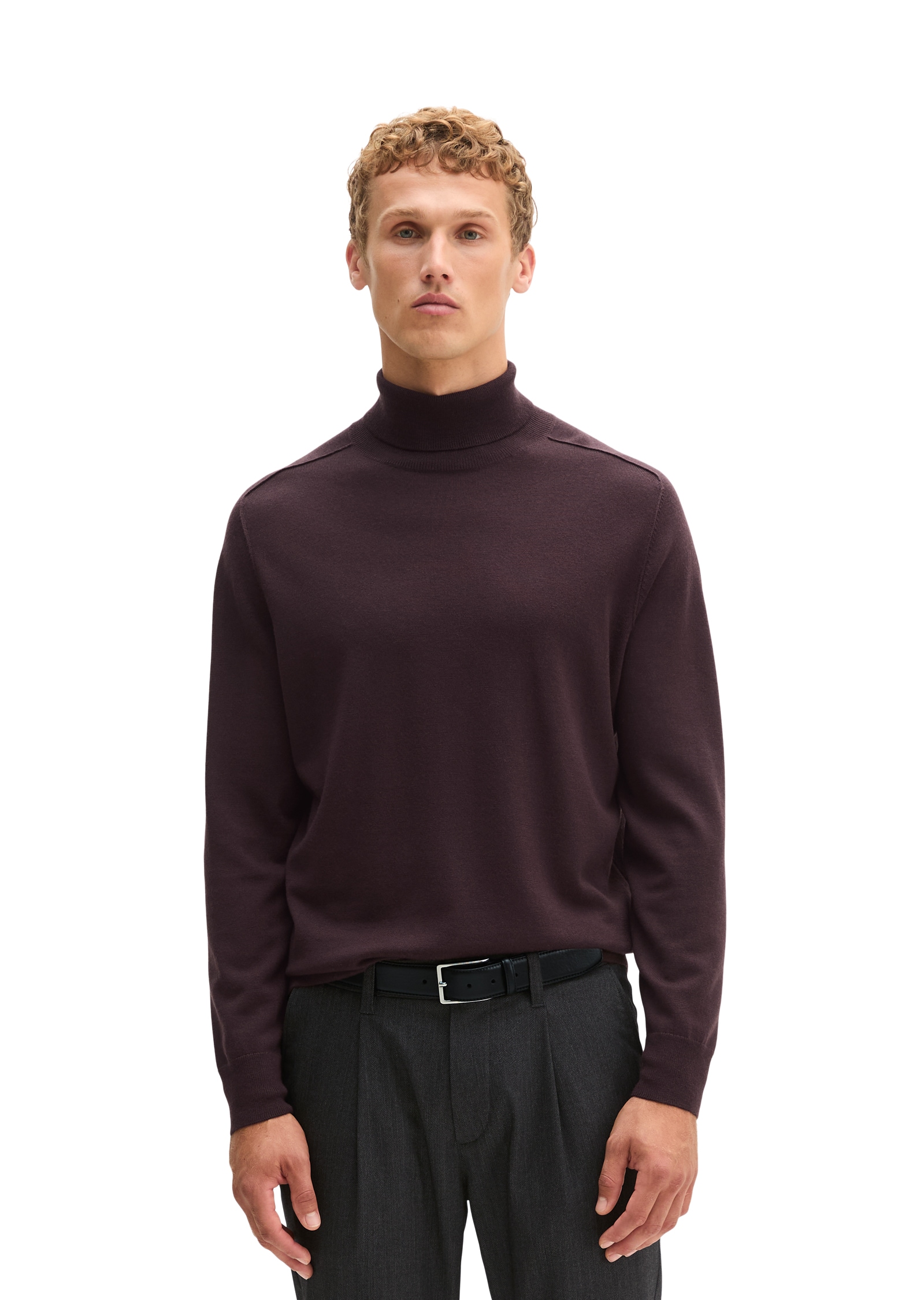 Marc O'Polo Rollkragenpullover »aus weicher Merinowolle«