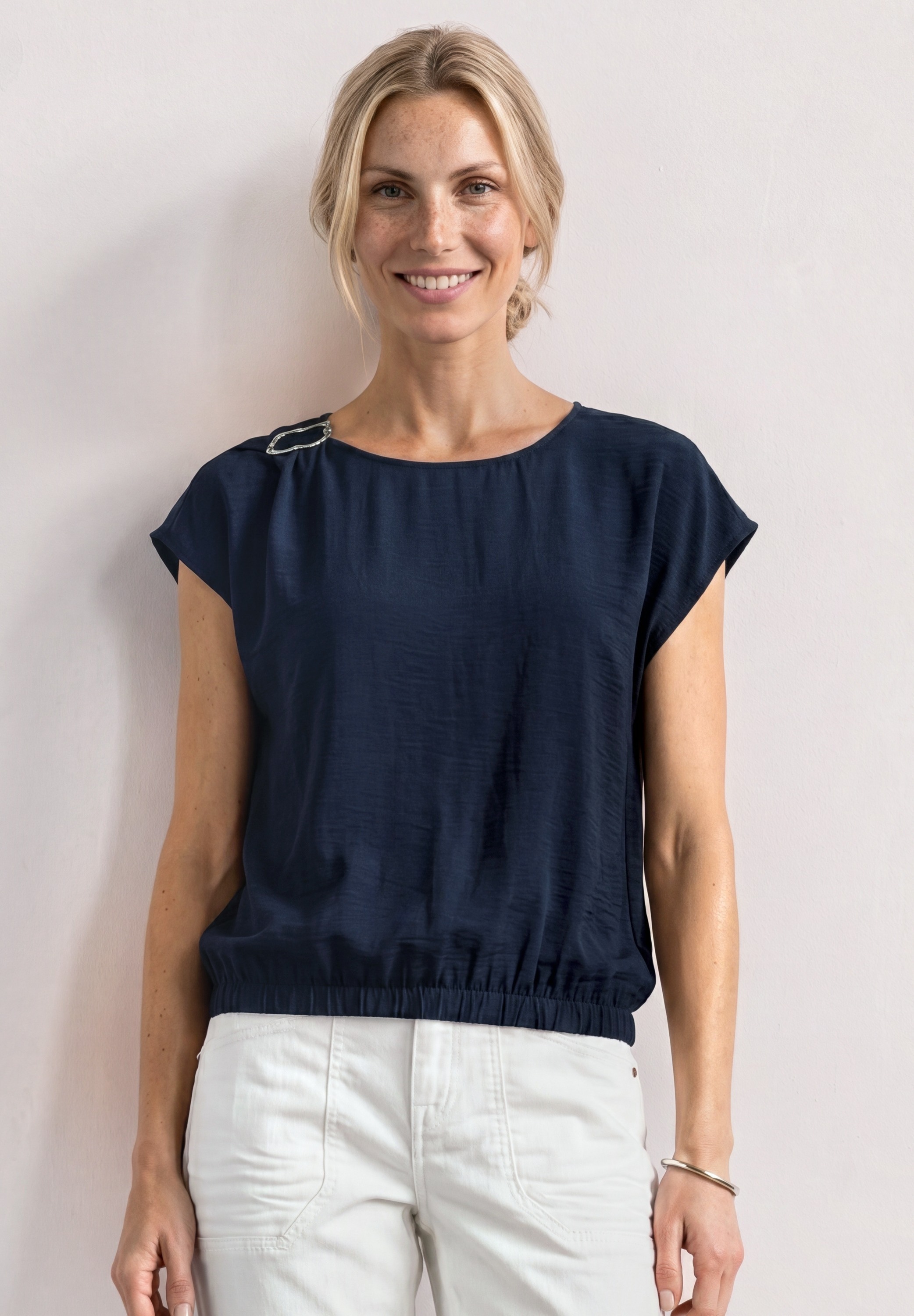 STREET ONE Shirtbluse in Blusen-Optik