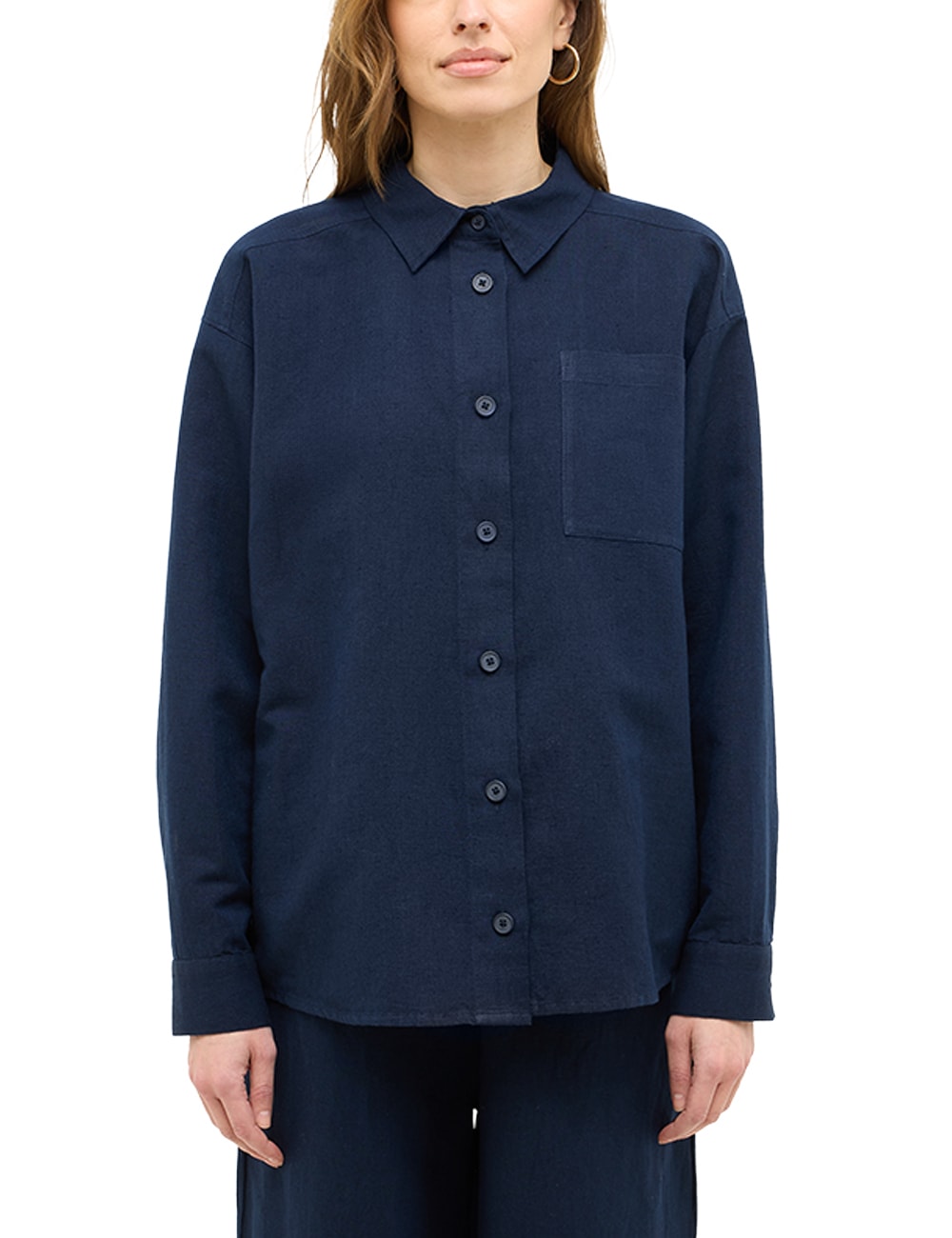 MUSTANG Langarmbluse "Damen Style Willow" günstig online kaufen