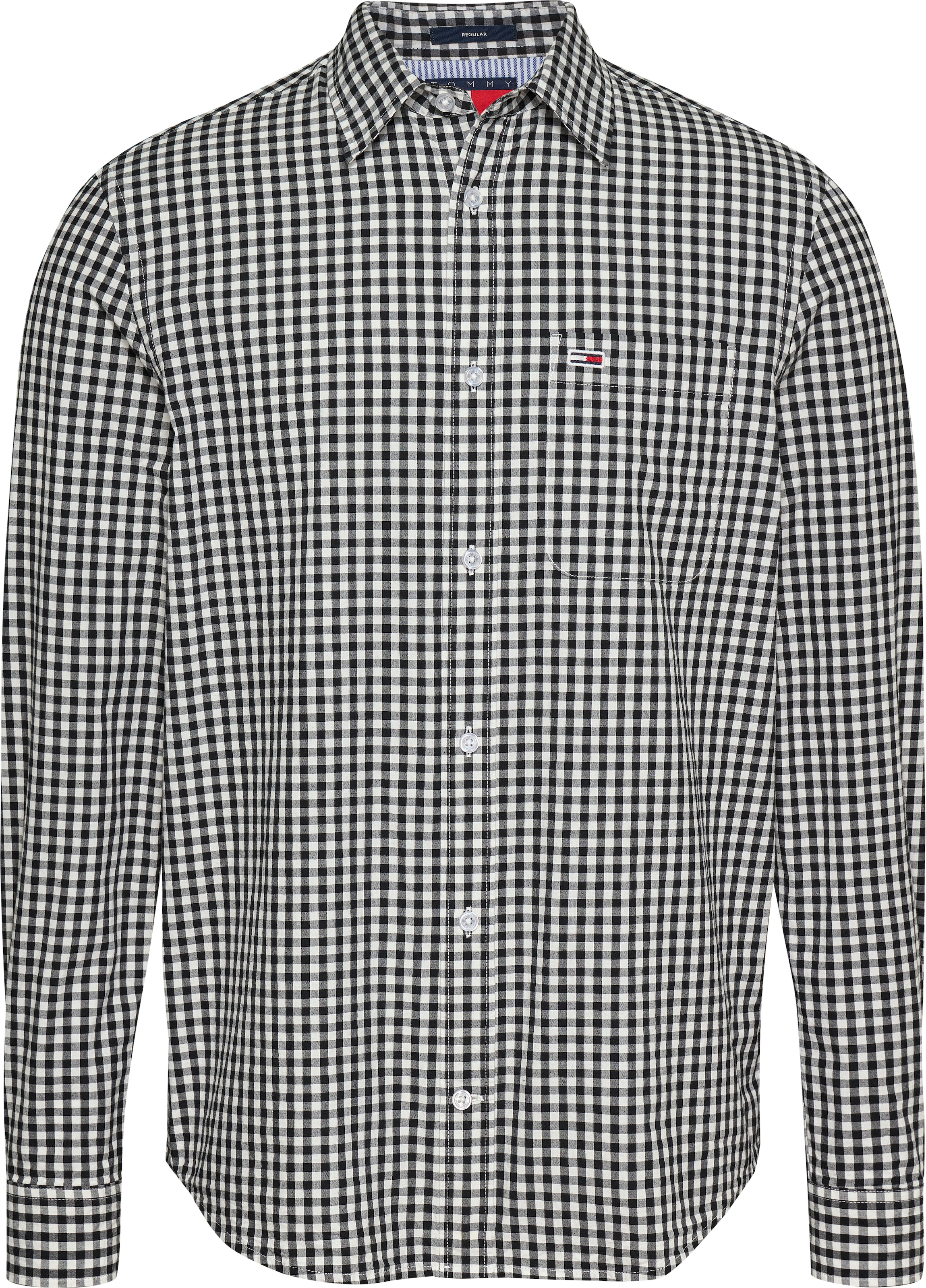 Tommy Jeans Karohemd »TJM POPLIN CHECK SHIRT«, mit Karomuster