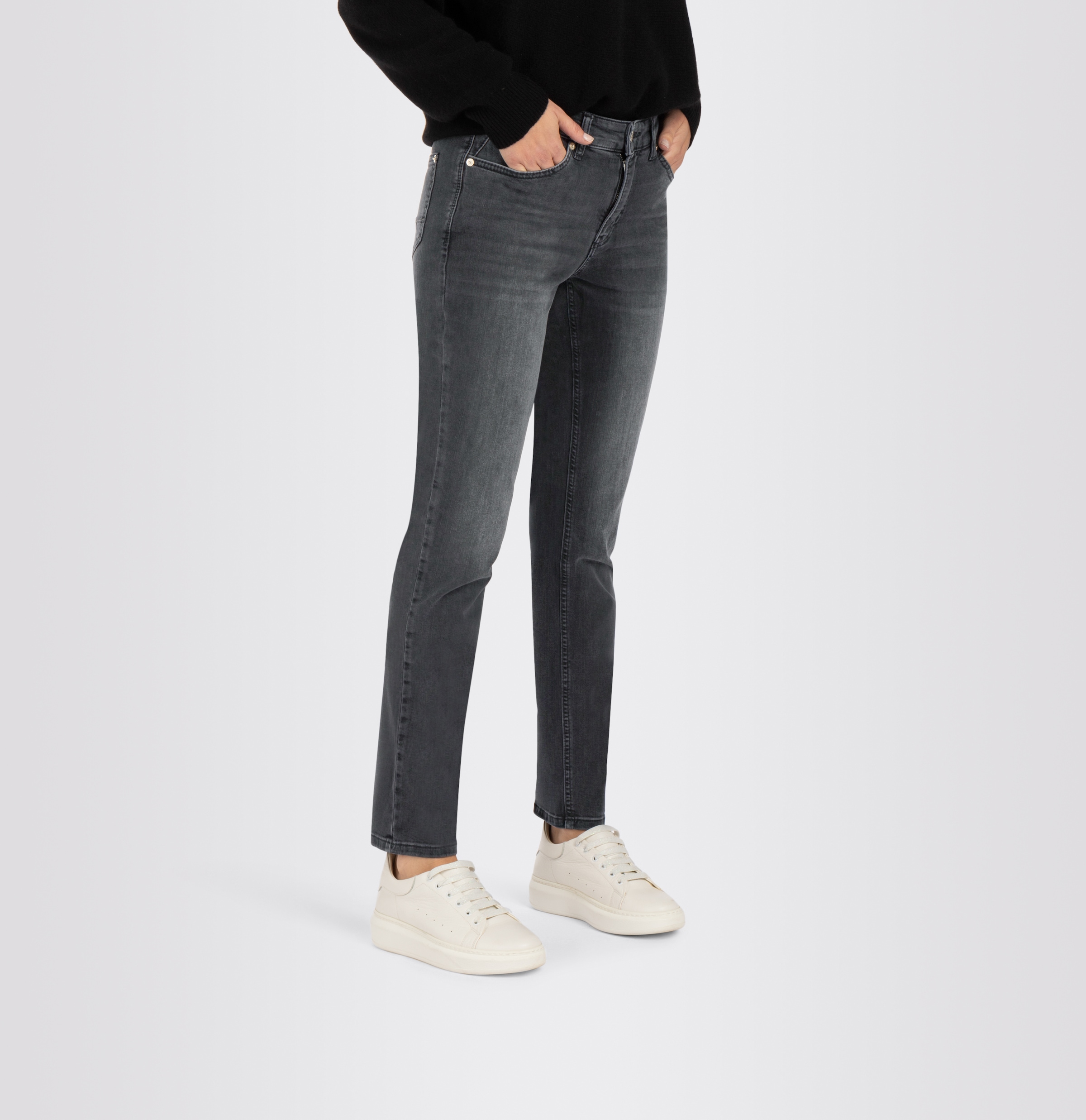 MAC Stretch-Jeans »Melanie«, Gerade geschnitten
