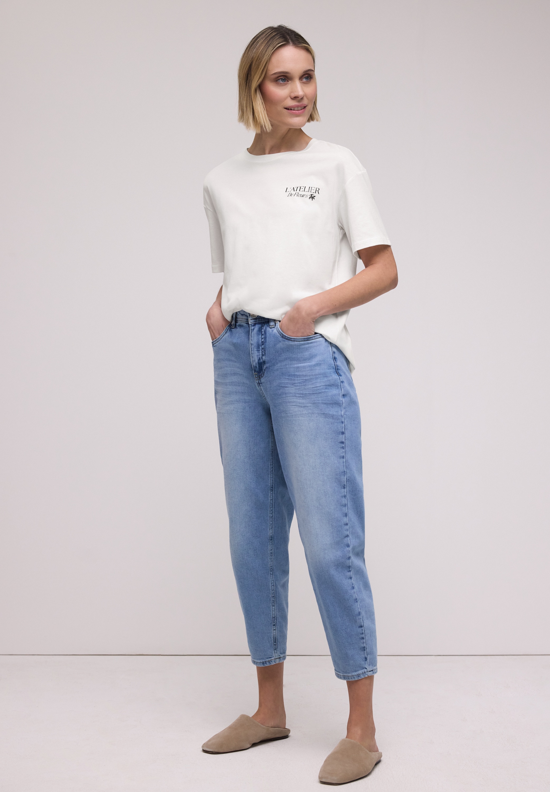 STREET ONE Print-Shirt Jersey