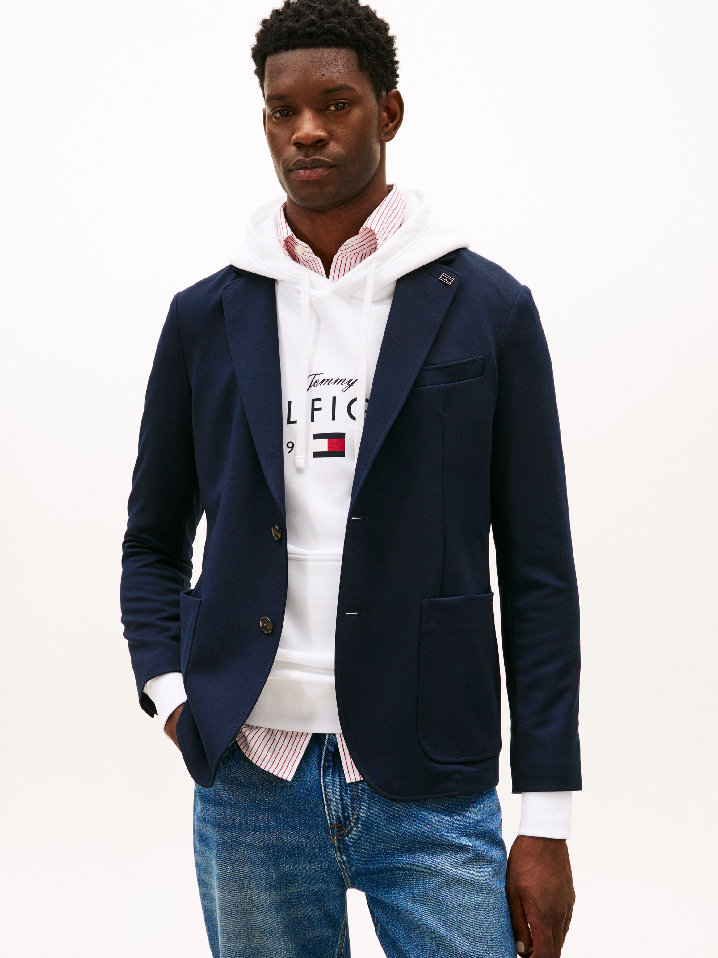 Tommy Hilfiger Sakko "DC PUNTO MILANO", regular fit, teilweise gefüttert günstig online kaufen