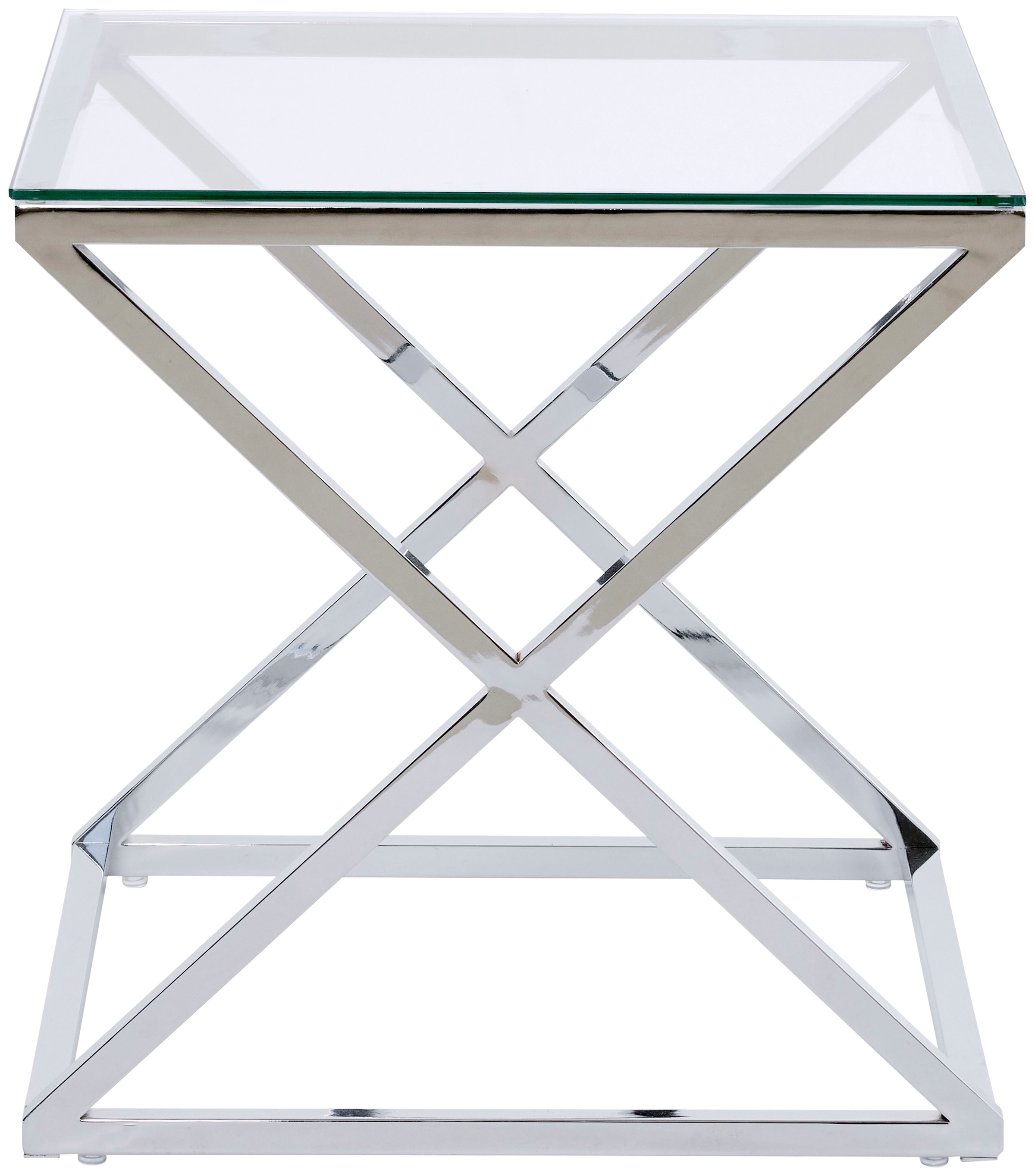 Jahnke Beistelltisch »XTRA BY SIDE«, (1 St.), Sicherheitsglas, Beistelltisch, Nachttisch