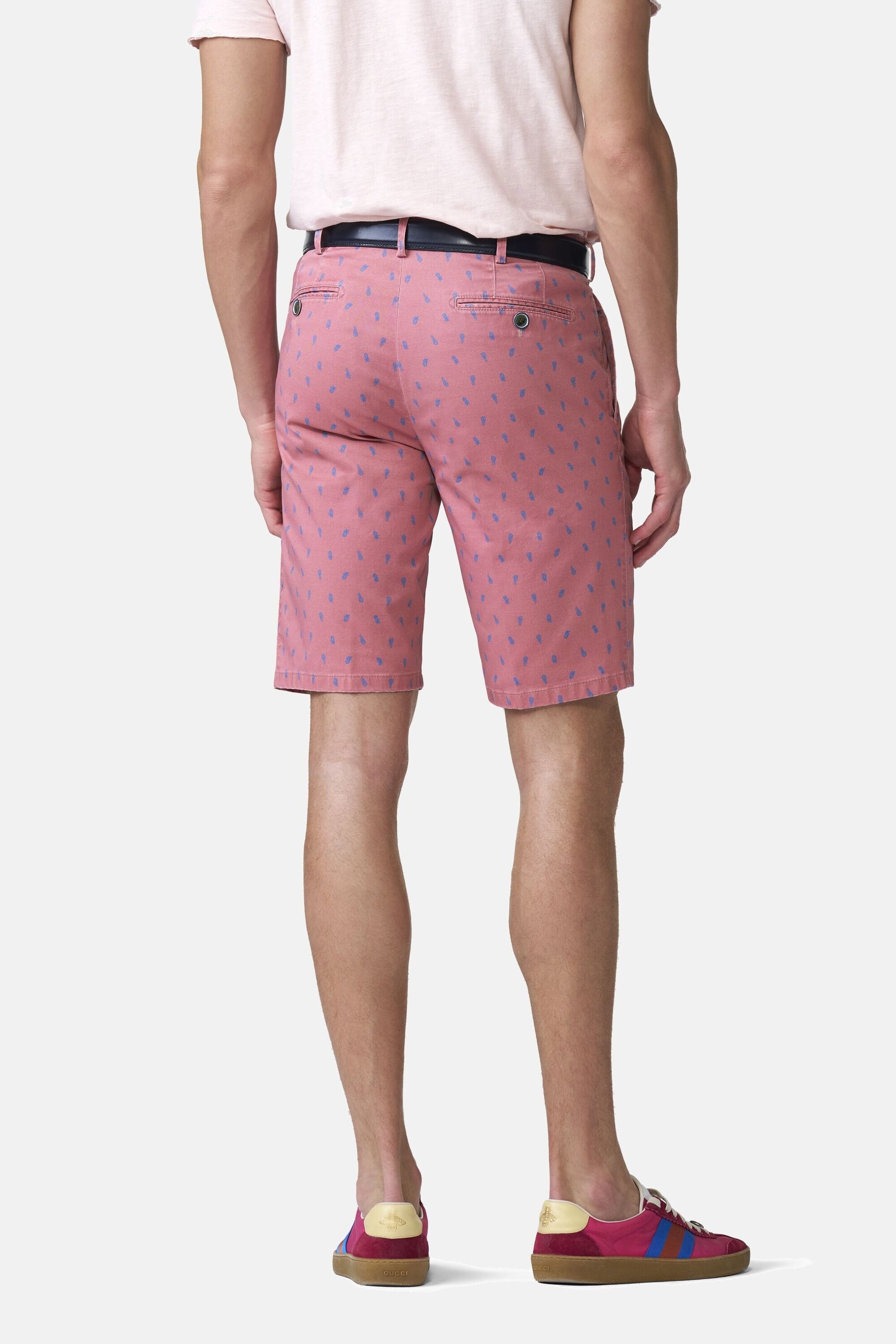 MEYER Chinos »B-Palma 1-3023«  mit Pineapple-Print