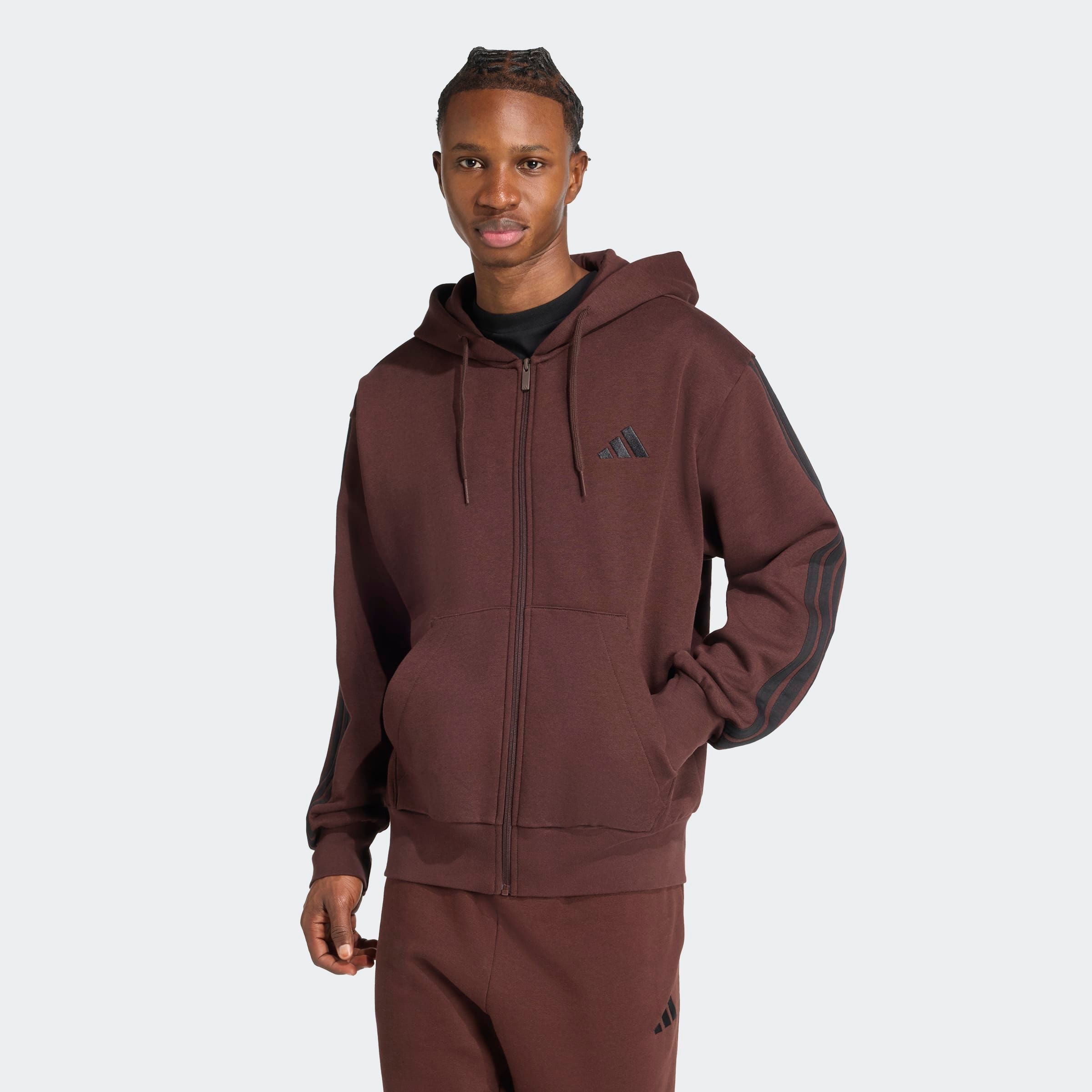 adidas Sportswear Sweatshirt "M 3S FL FZ HD" günstig online kaufen