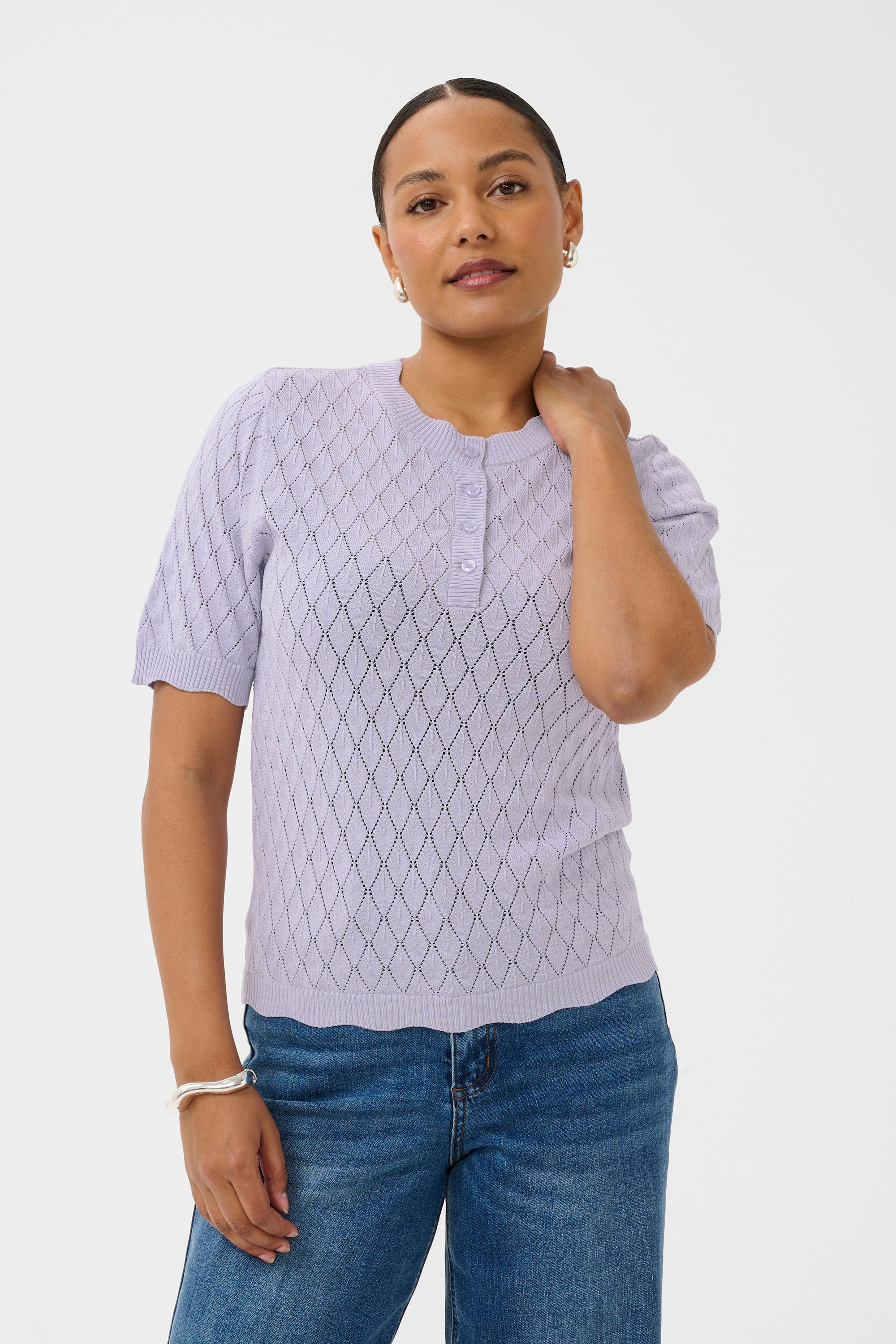 KAFFE Strickpullover »Damen Strickpullover KAbirta«