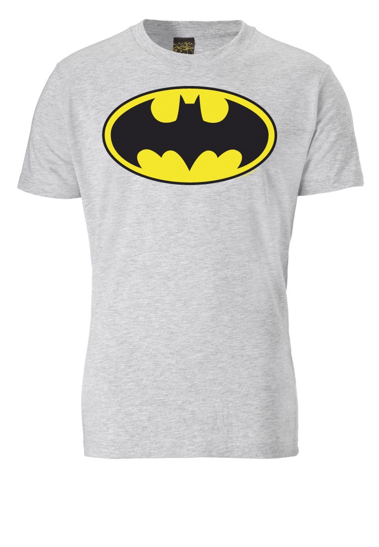 LOGOSHIRT T-Shirt »BATMAN - LOGO«, mit coolem Superhelden-Logo