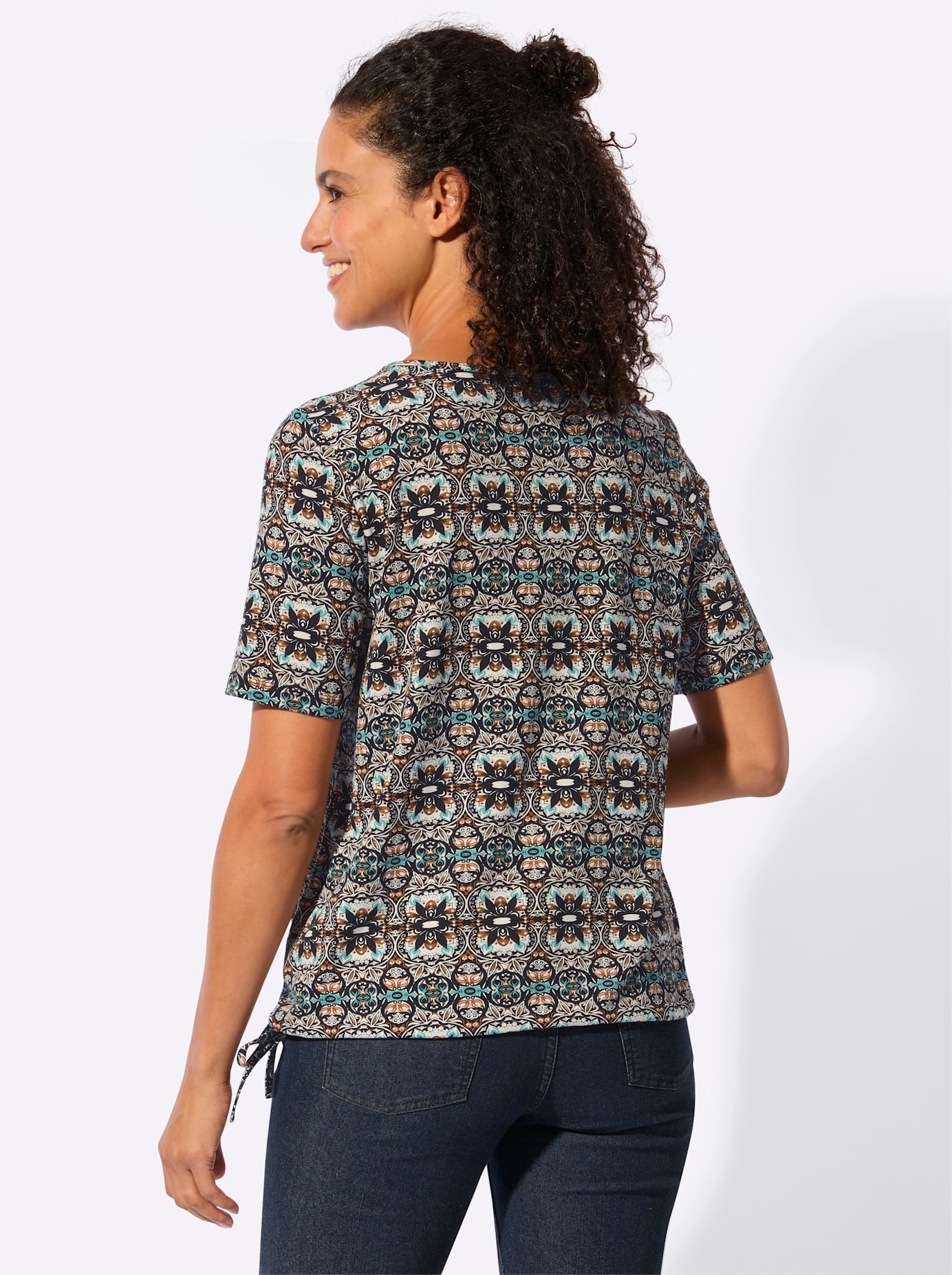 Thumbnail - Inspirationen Kurzarmshirt "Druck-Shirt" 1 tlg.