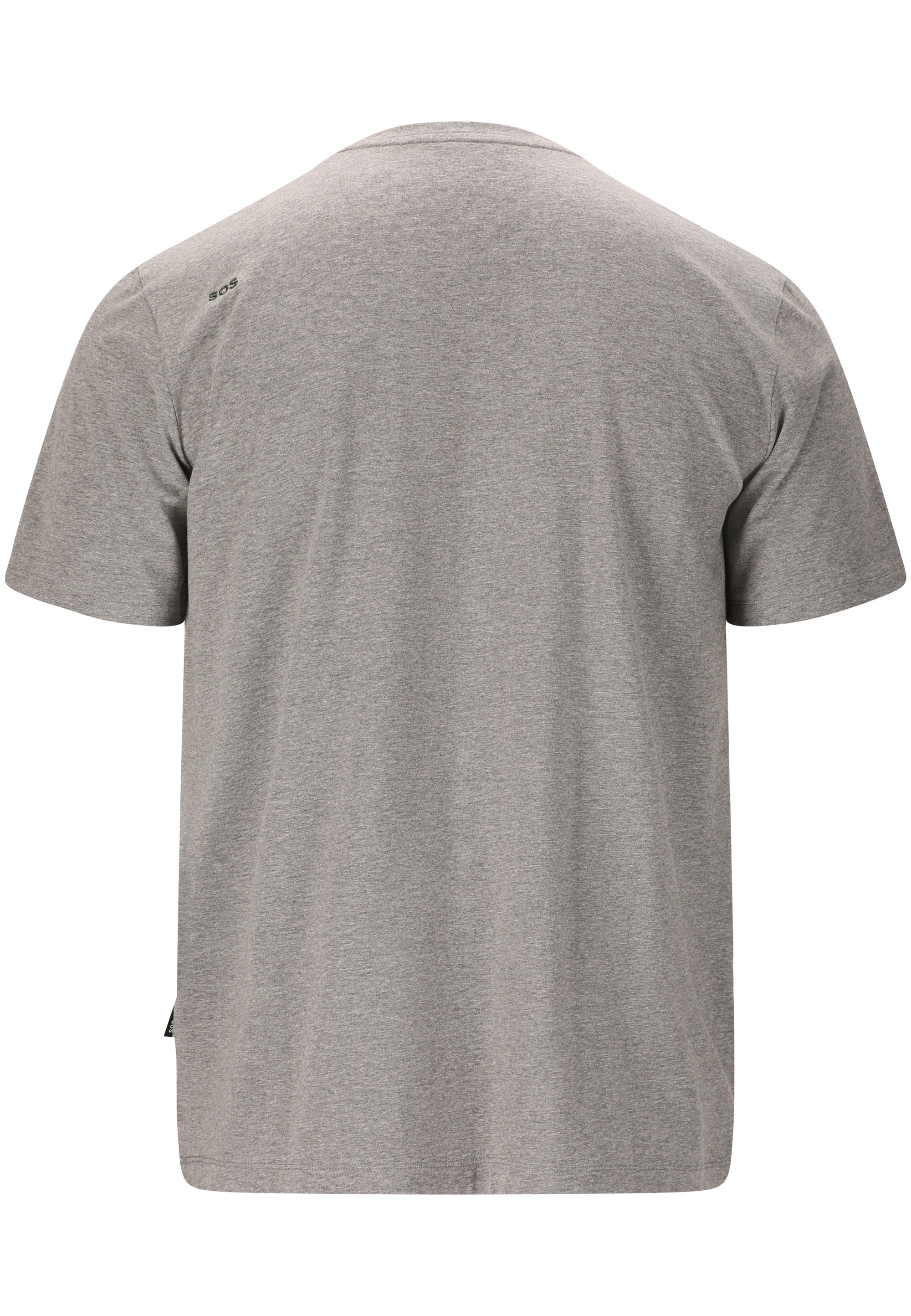 SOS Funktionsshirt »Kvitfjell«, mit biologischer Baumwolle und subtilem SOS-Print