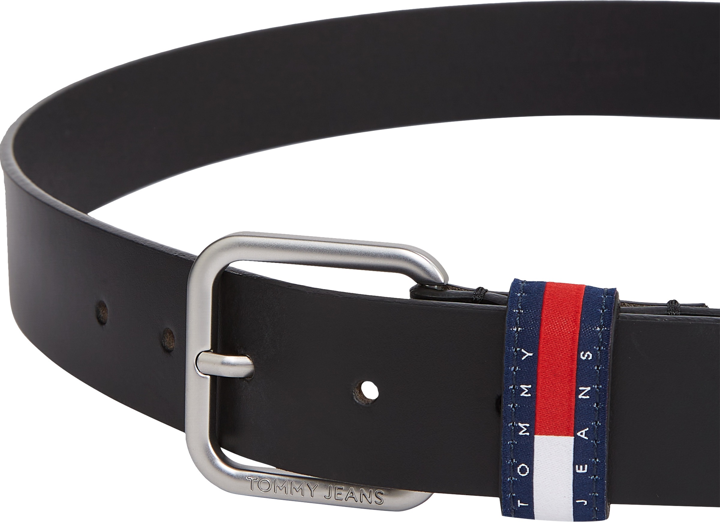 Thumbnail - Tommy Jeans Ledergürtel "TJM RYAN 3.5 cm breit" Größenverstellbar