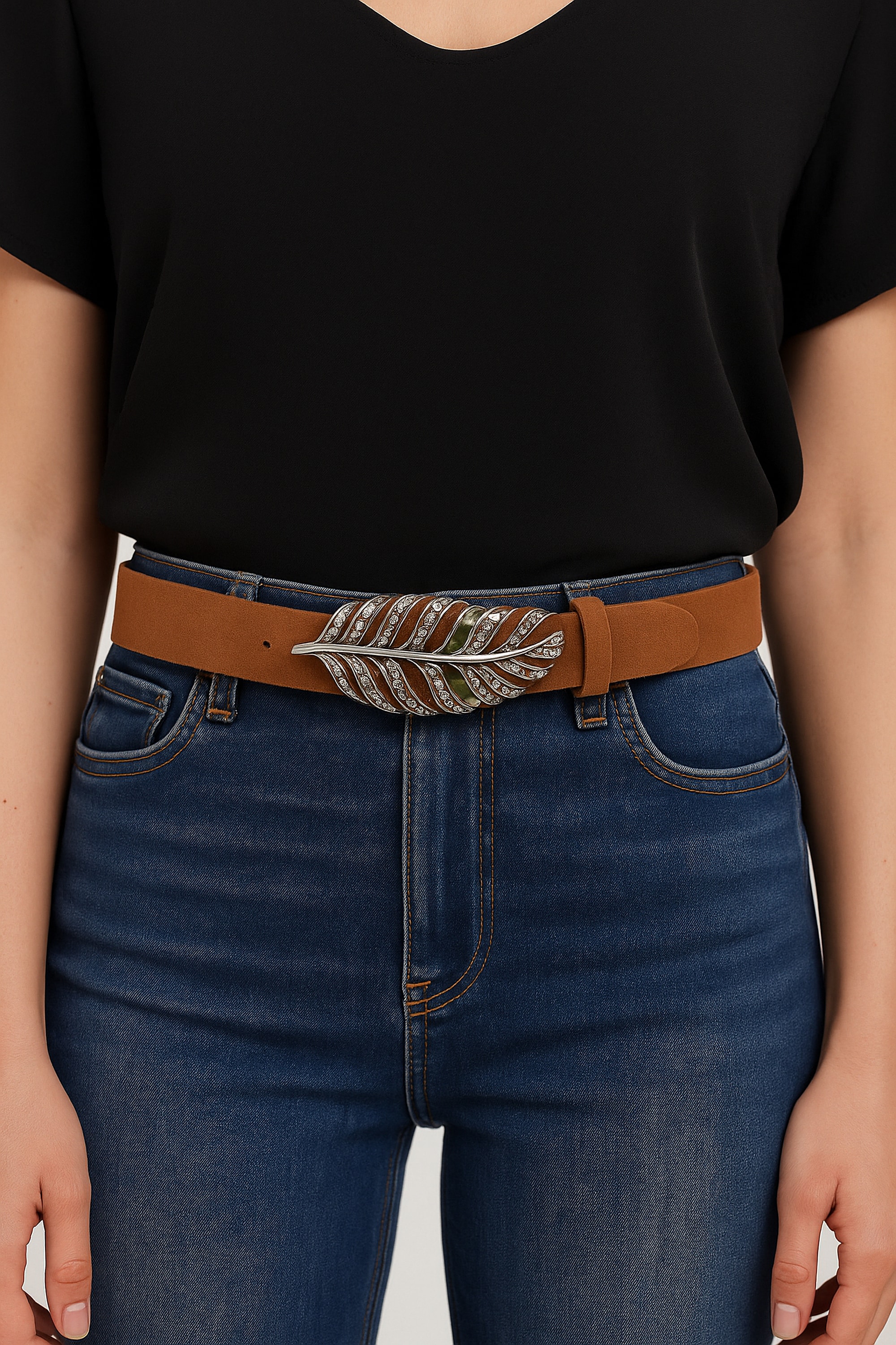 COLLEZIONE ALESSANDRO Ledergürtel »Herbst«, aus echtem Leder, Made in Italy