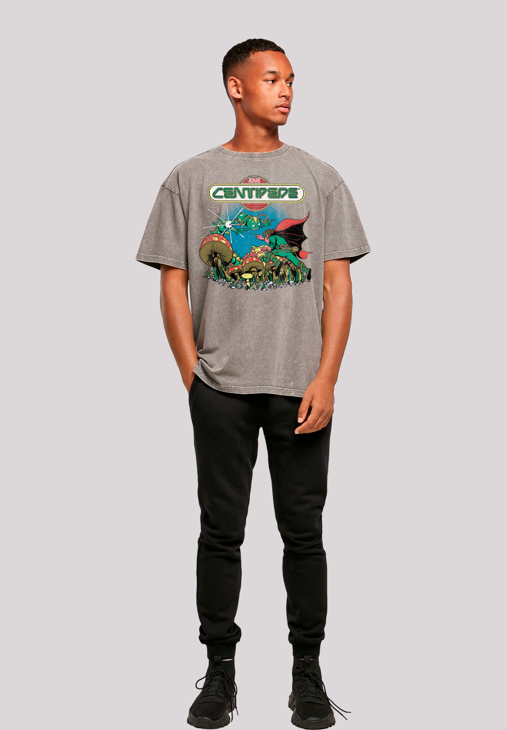 F4NT4STIC T-Shirt »Centipede Atari Retro Gaming«, Premium Qualität