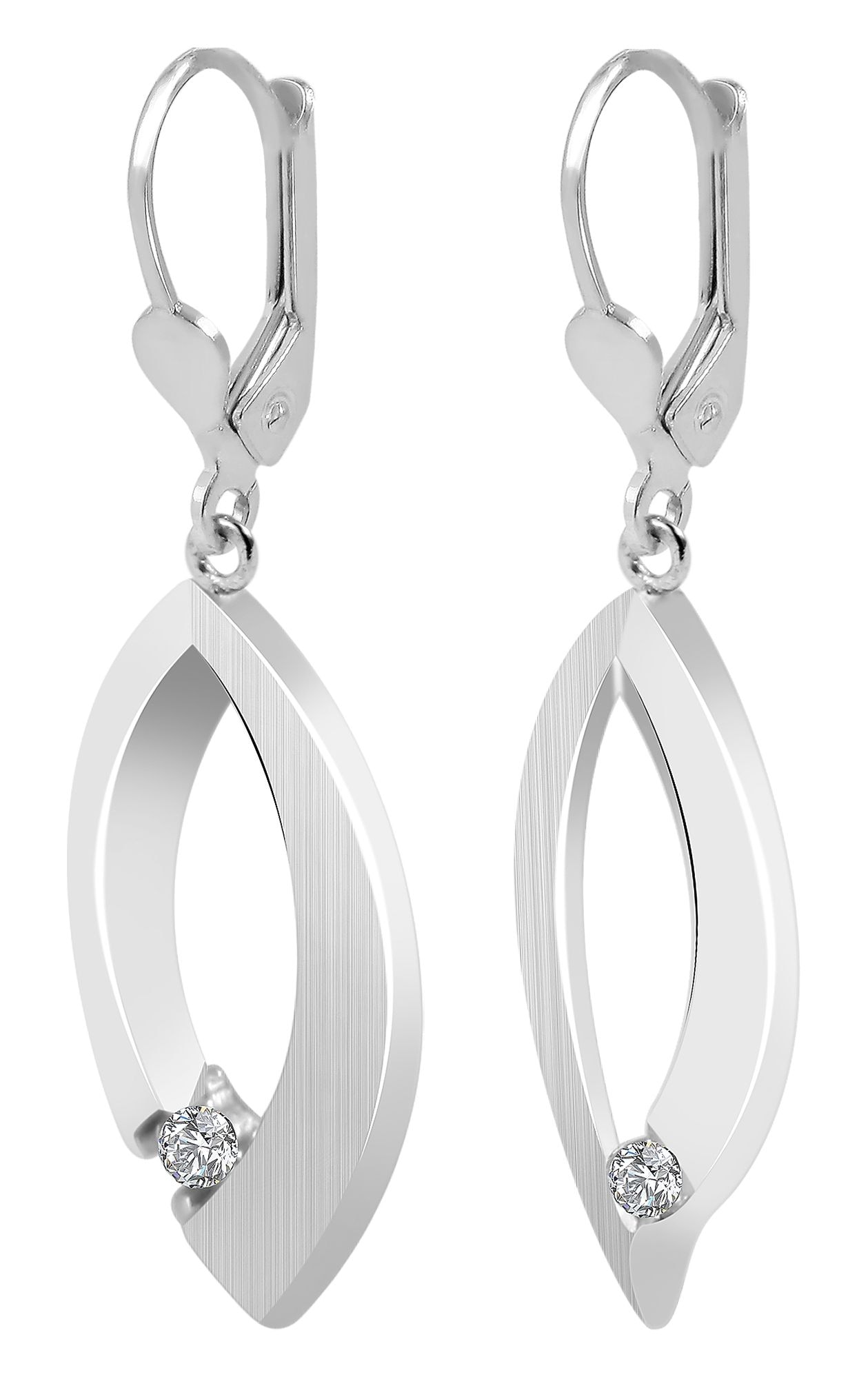 Adelia´s Paar Ohrhänger "Damen Ohrringe – Ohrhänger aus 925 Silber mit Zirk günstig online kaufen