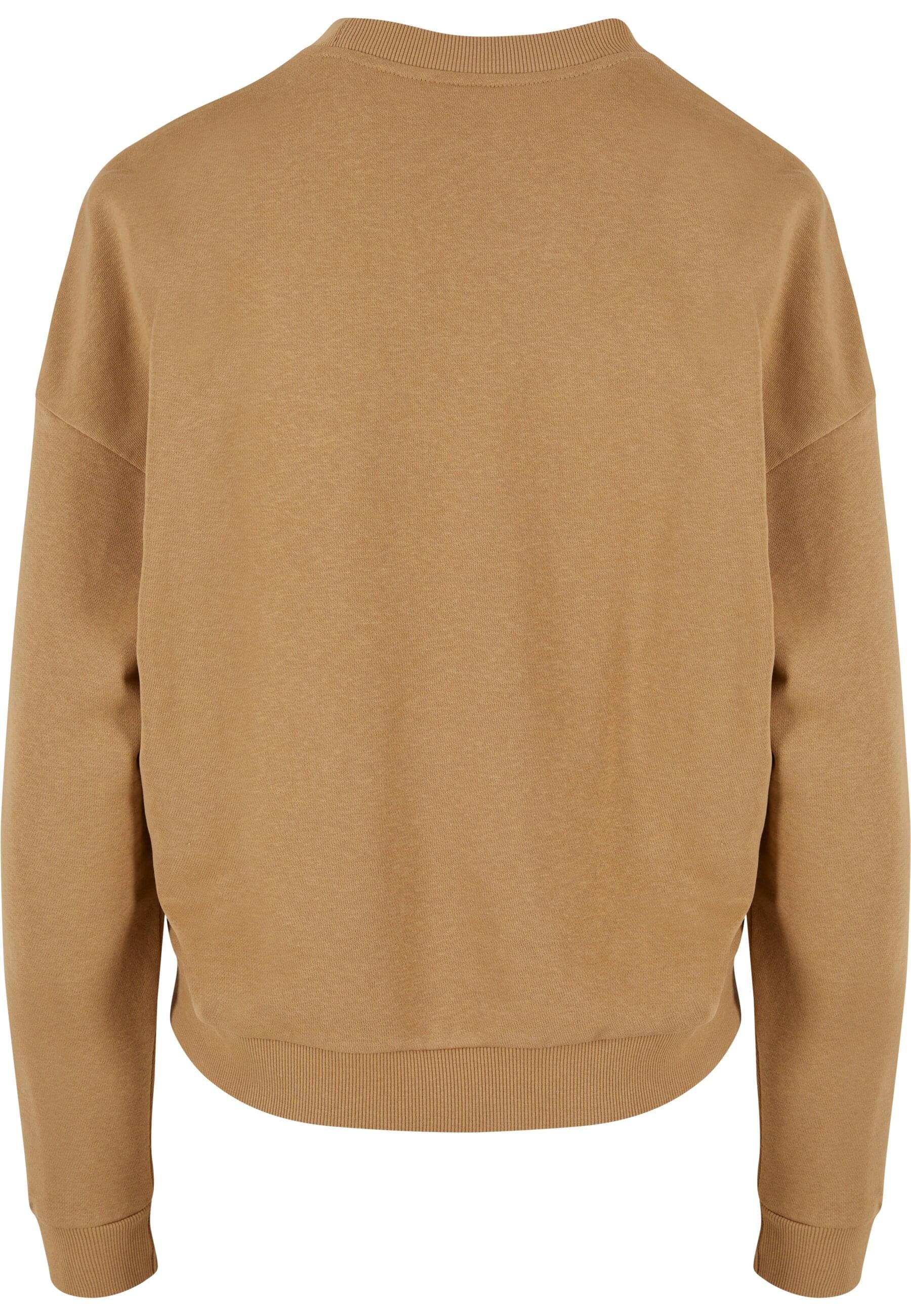 URBAN CLASSICS Sweater »Urban Classics Damen Ladies Oversized Light Terry Crewneck«