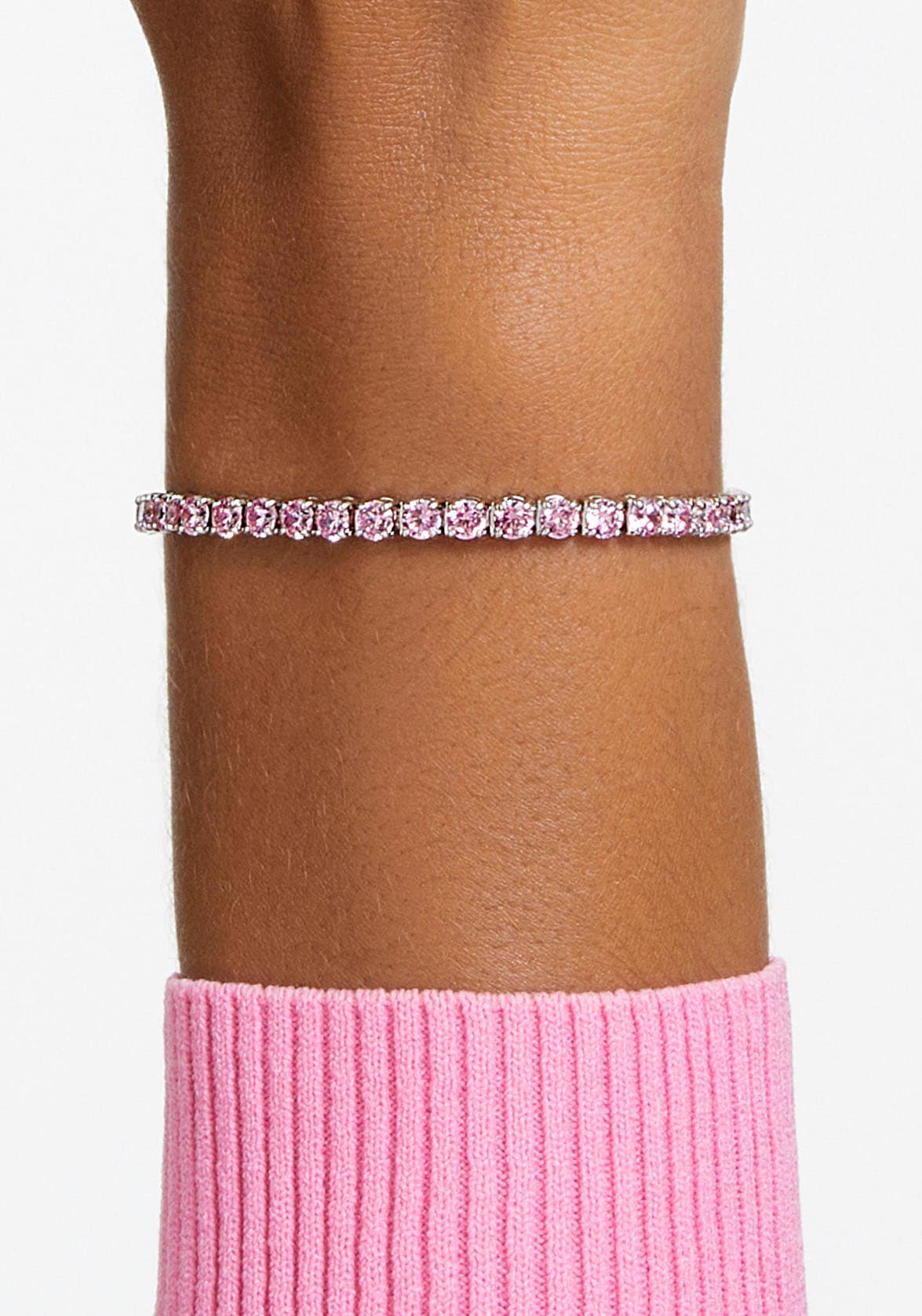 Swarovski Tennisarmband »Matrix, 5648934, 5693927, 5648936, 5657665, 5648927, 5648930, 5657657«, mit Swarovski® Zirkonia (synth.)