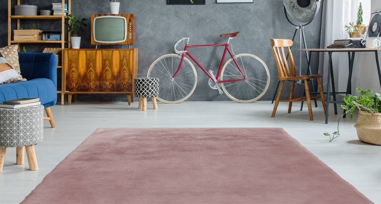 Arte Espina Fellteppich "Rabbit 100" rechteckig 45 mm Höhe Kunstfell, Kanin günstig online kaufen