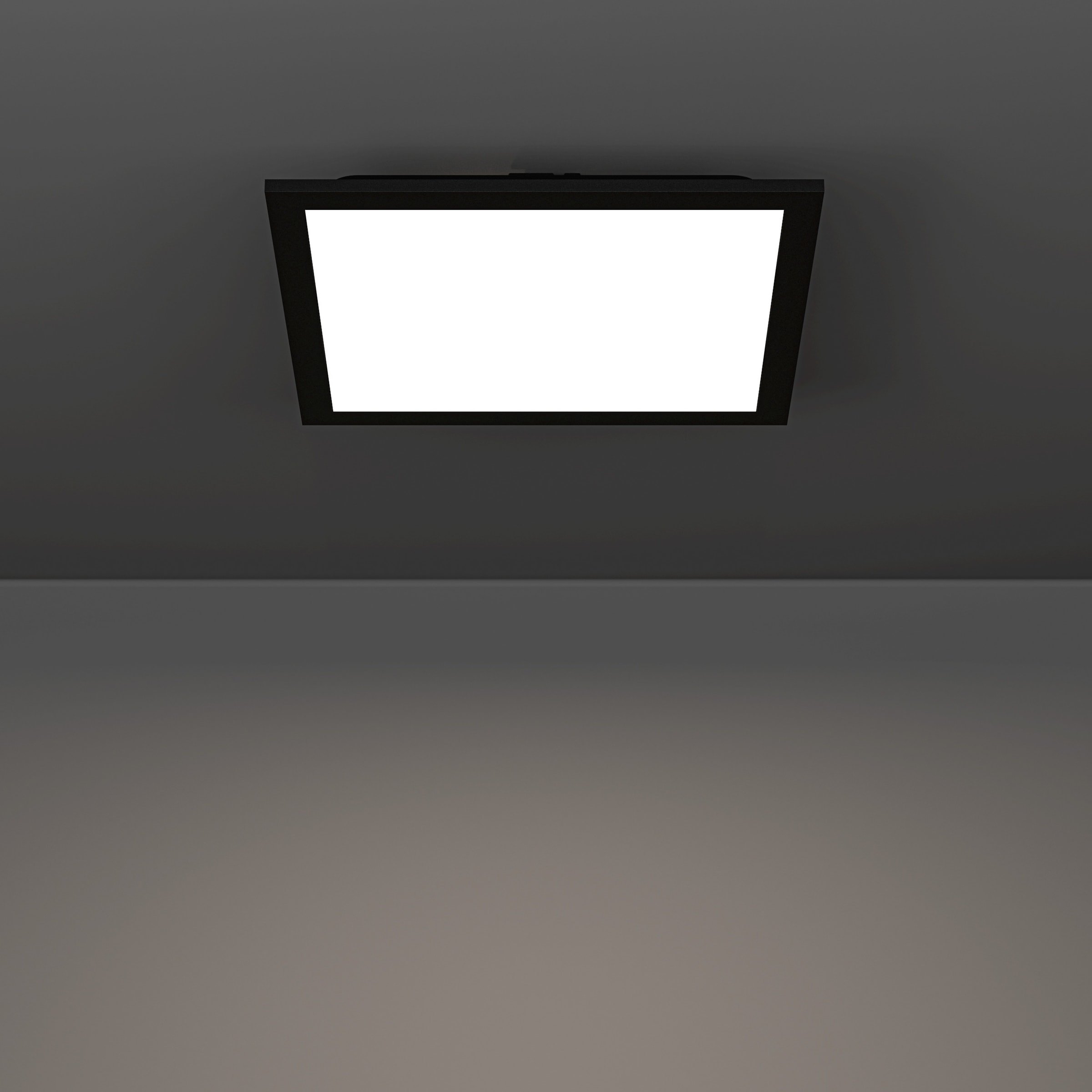 EGLO LED Deckenleuchte »MORADILLO-Z Deckenlampe - Stahl - LED - 14W - IP20« LED-Modul 1 Stk. Kaltweiß | Neutralweiß | RGB | Warmweiß Wohzimmerlampe, Esszimmerlampe, Schlafzimmer, L29,5 x B29,5 x H6,1 cm