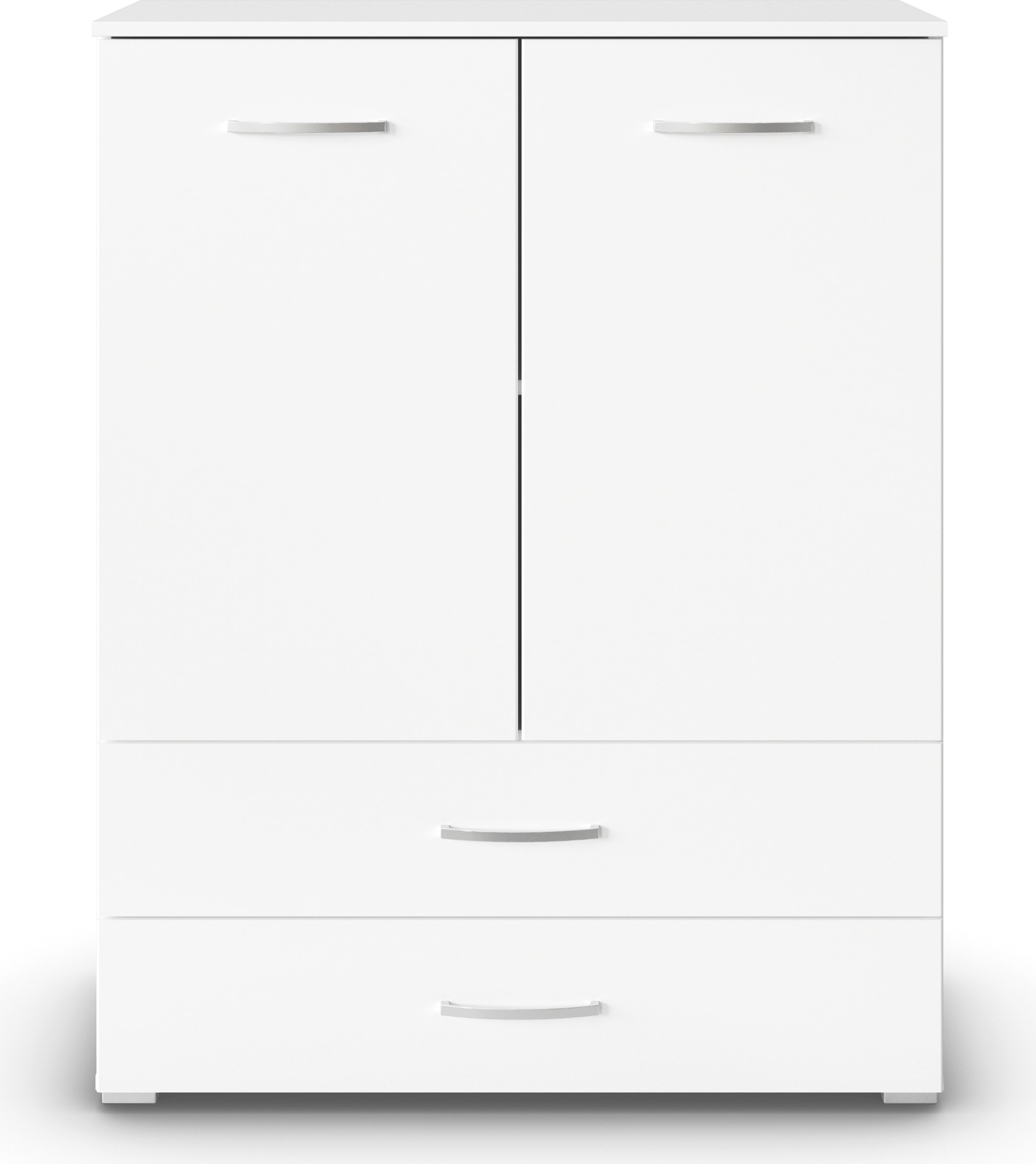 rauch Hochkommode »Pure by Aditio«, im minimalistischem Design, 2 Schubladen mit Softclose-Funktion