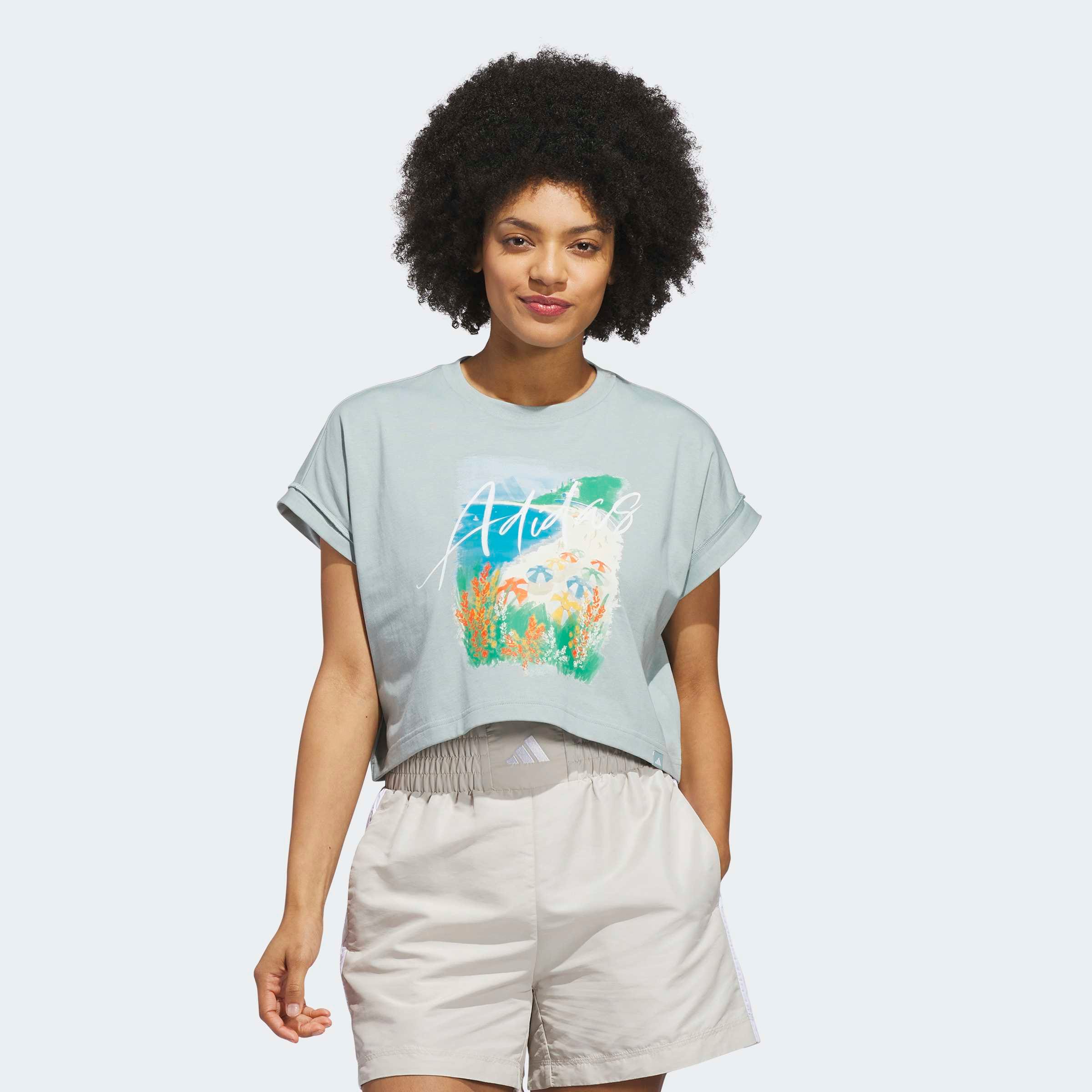 adidas Sportswear T-Shirt "SUMMER ROMANCE GRAPHIC" günstig online kaufen