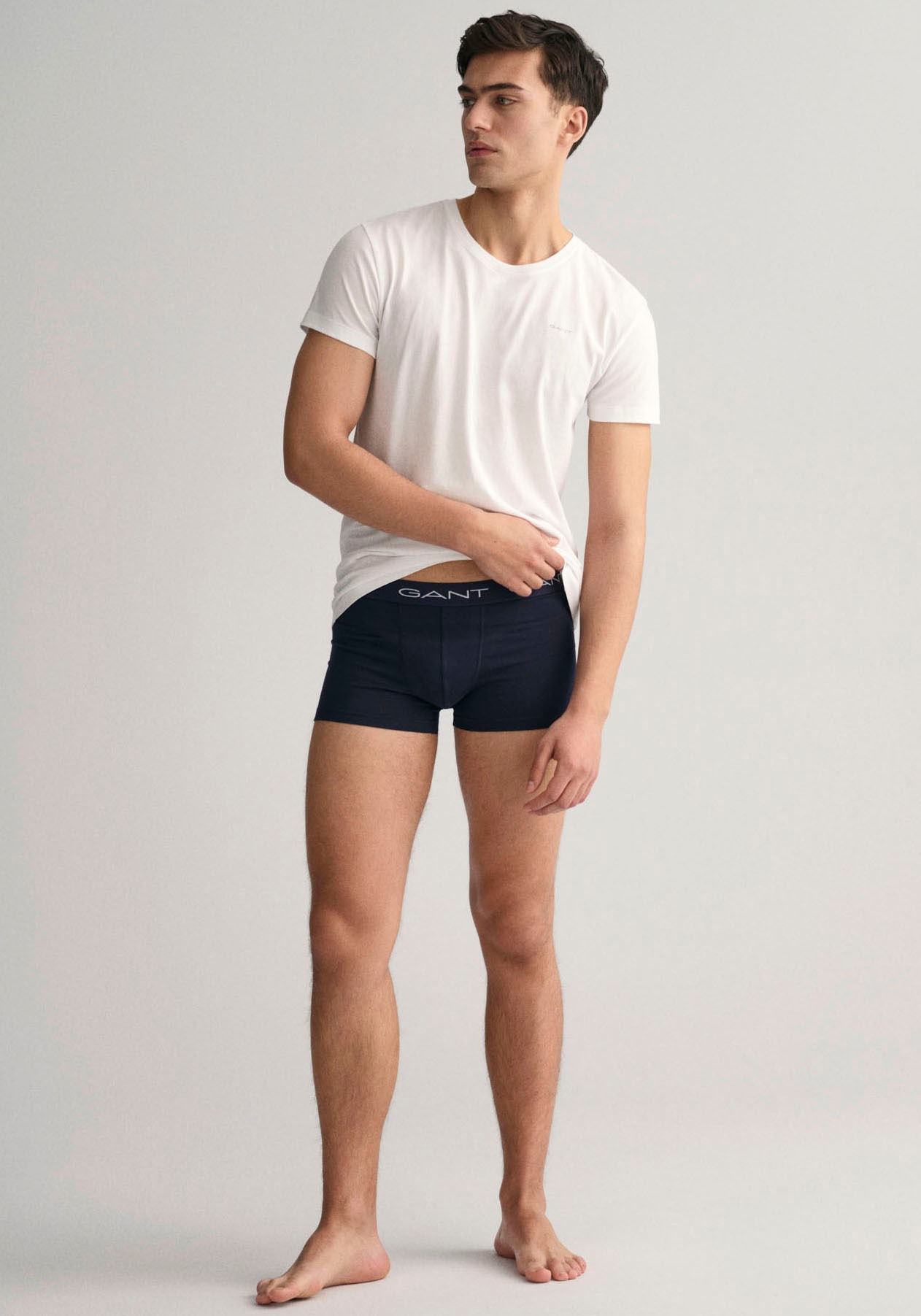 Gant Boxershorts »TRUNK 5-PACK«, (Packung, 5 St., 5), mit elastischem GANT-Logobund