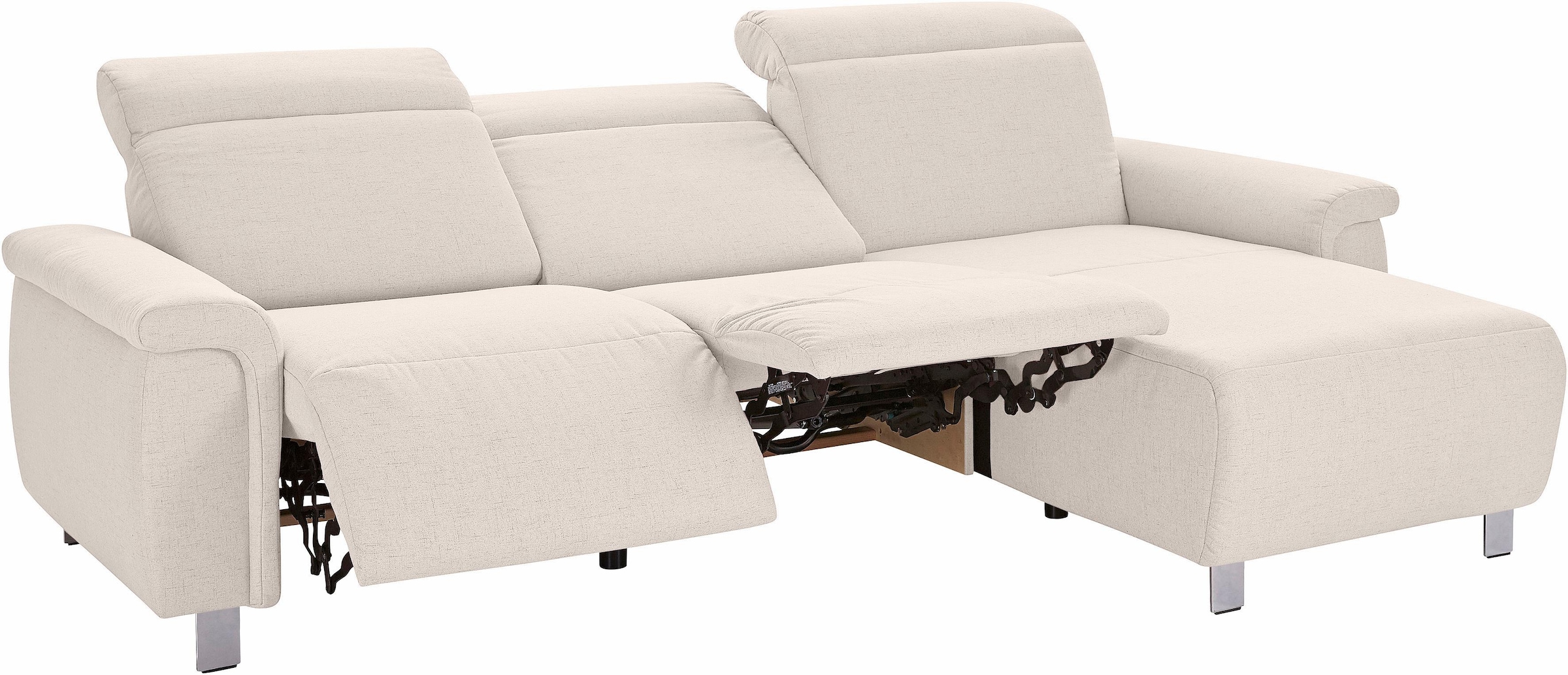 sit&more Ecksofa »Township L-Form«, wahlweise mit elektrischer Wallfree-Funktion