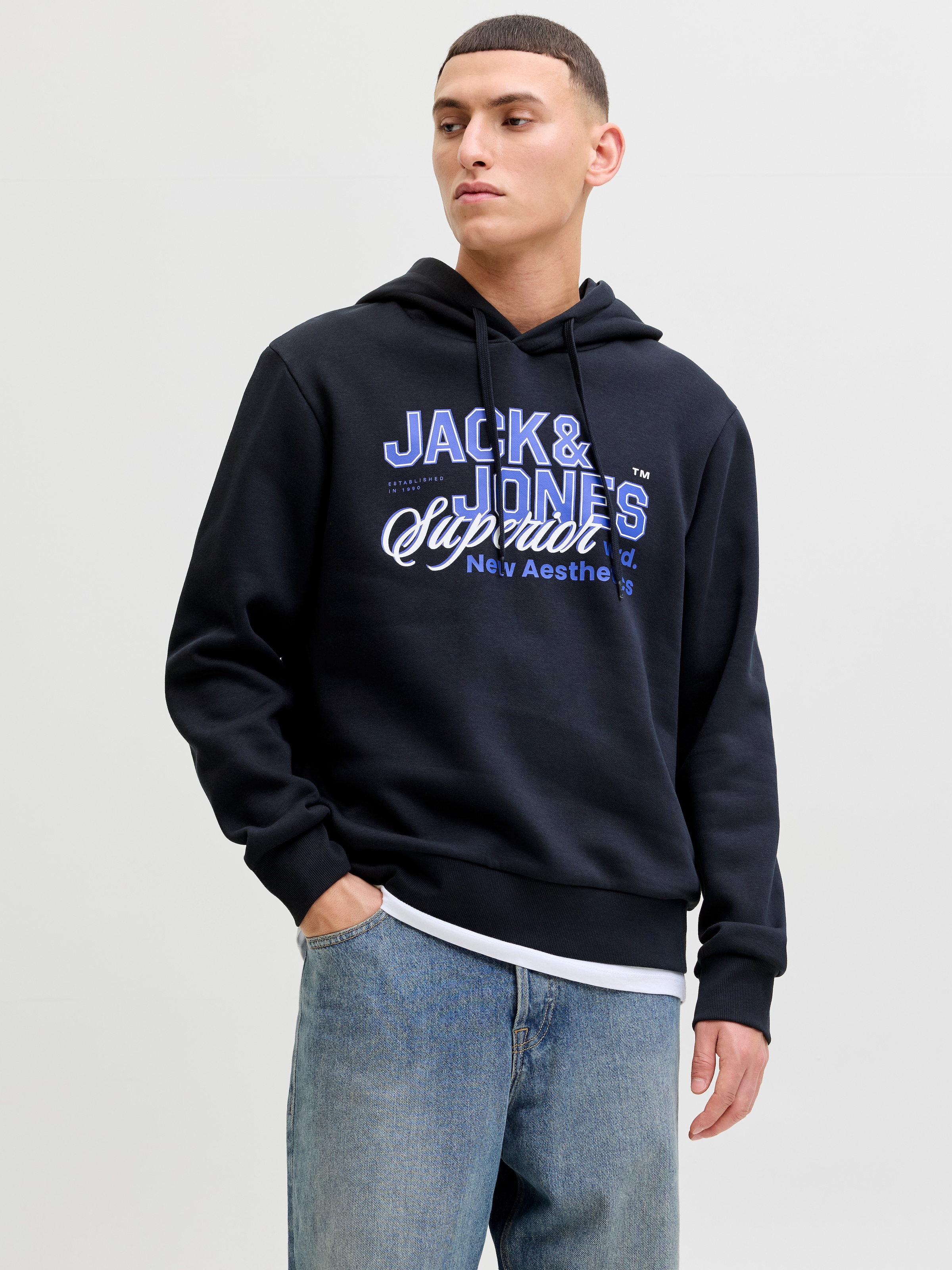 Jack & Jones Kapuzensweatshirt "JJELOGO SWEAT HOOD 2 COL 25/26 NOOS", mit s günstig online kaufen