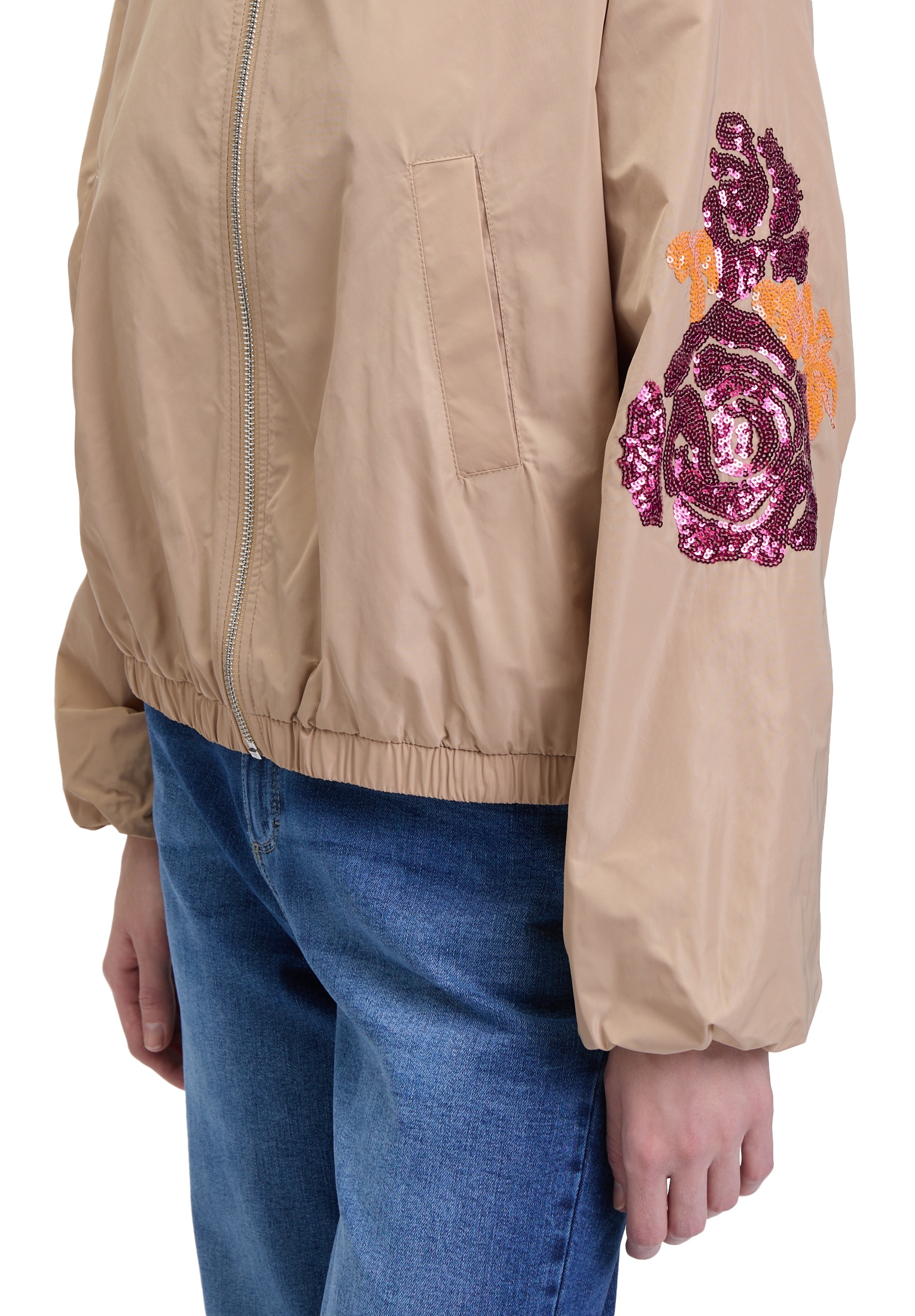 Cartoon Jackenblazer »Cartoon Damen Blouson mit Pailletten«, Pailletten