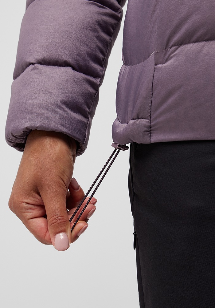 Jack Wolfskin Daunenjacke »NEBELHORN DOWN HOODY W«, mit Kapuze