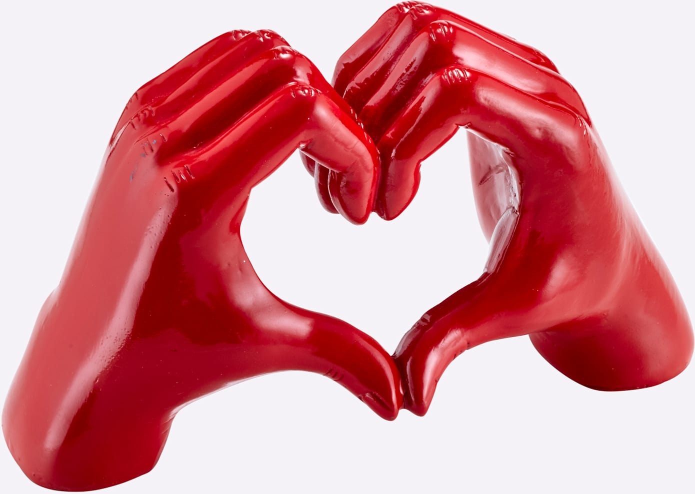 Dekoschale, B/H/T: 19cm x 11,5cm x 7,5cmrot, Dekoschalen