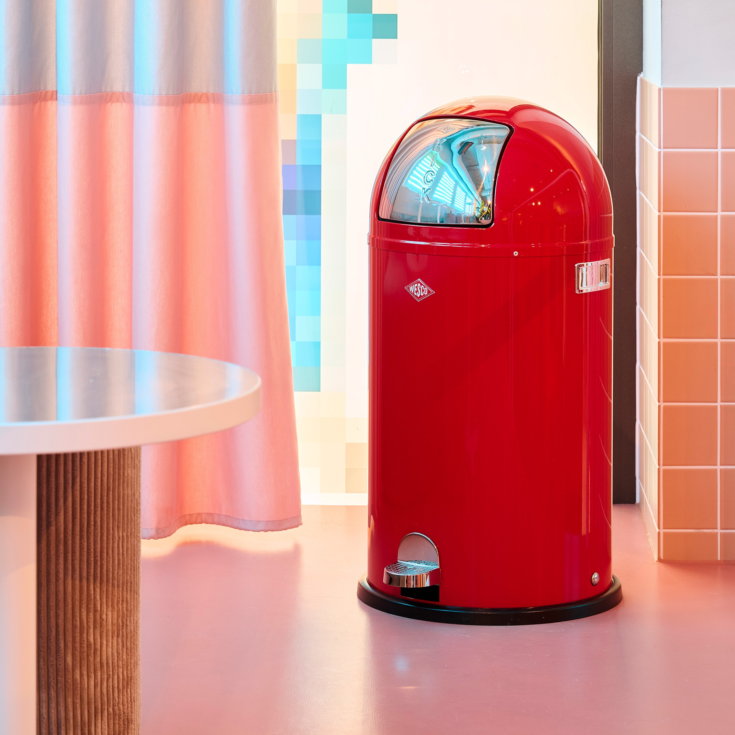 WESCO Mülleimer "Kickboy" 1 Behälter Abfallsammler, 40 Liter günstig online kaufen